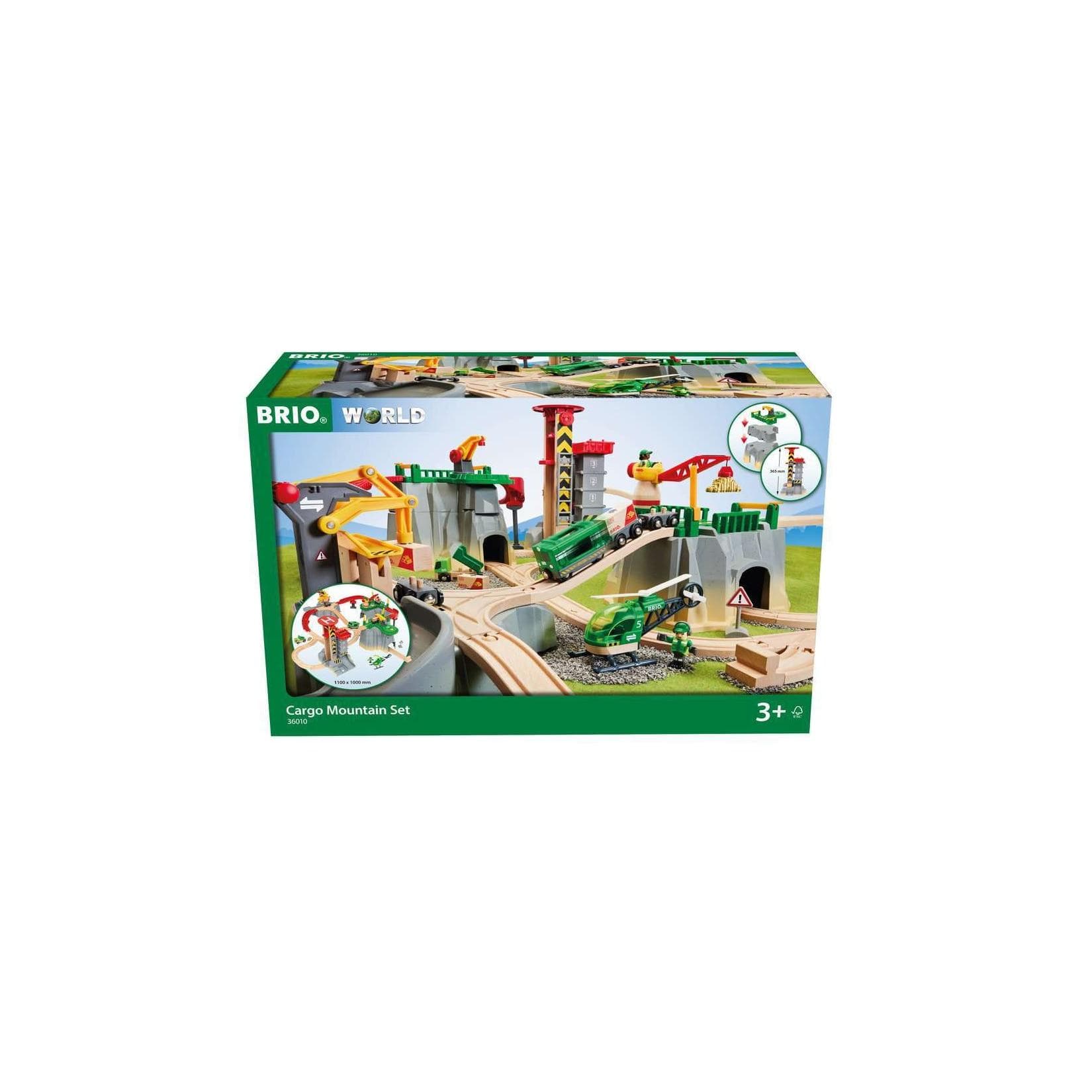 BRIO Spiel Gebirgs-Frachten Set Deluxe - 5 Ebenen Eisenbahn
