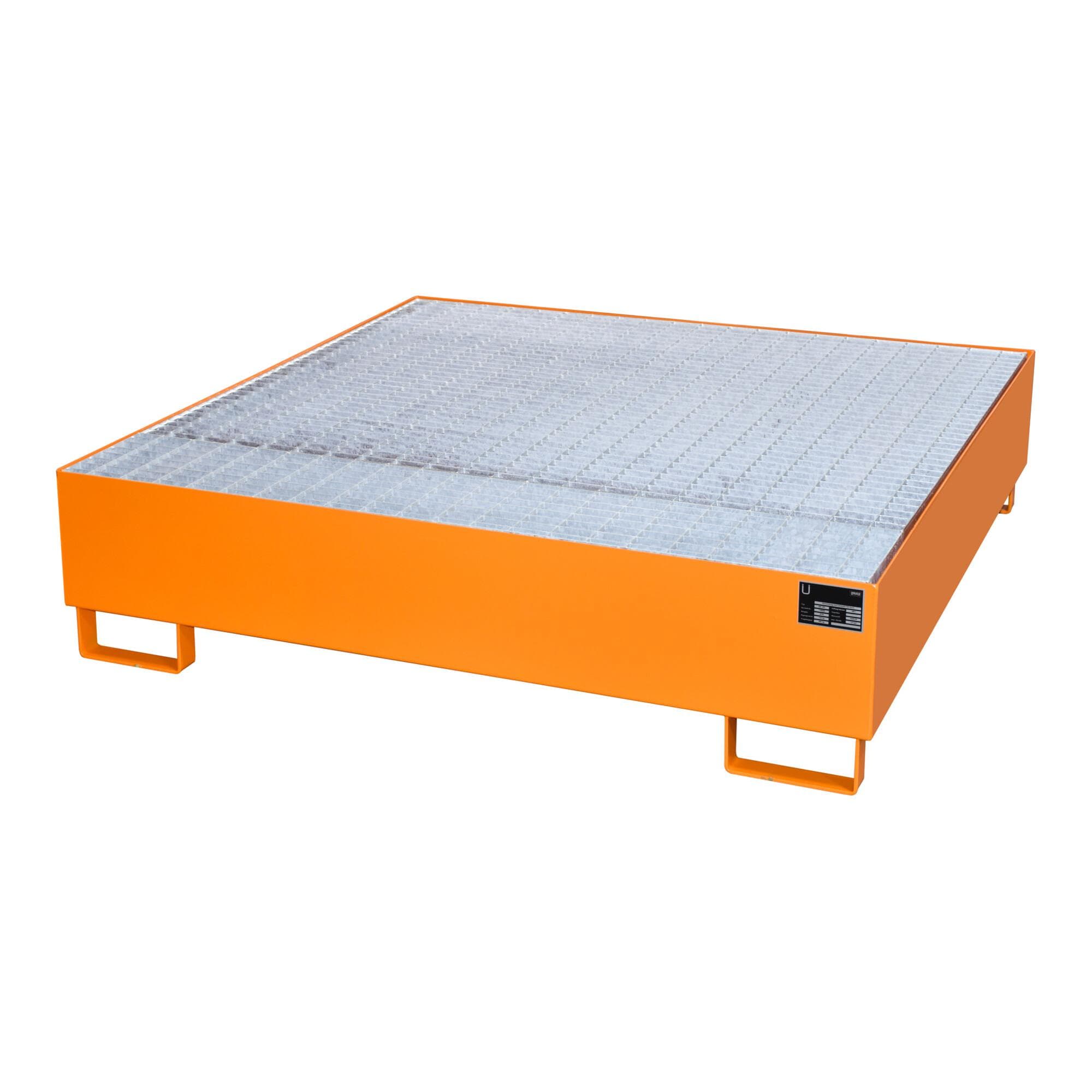 Bauer Südlohn Auffangwanne AW 450 Gelborange