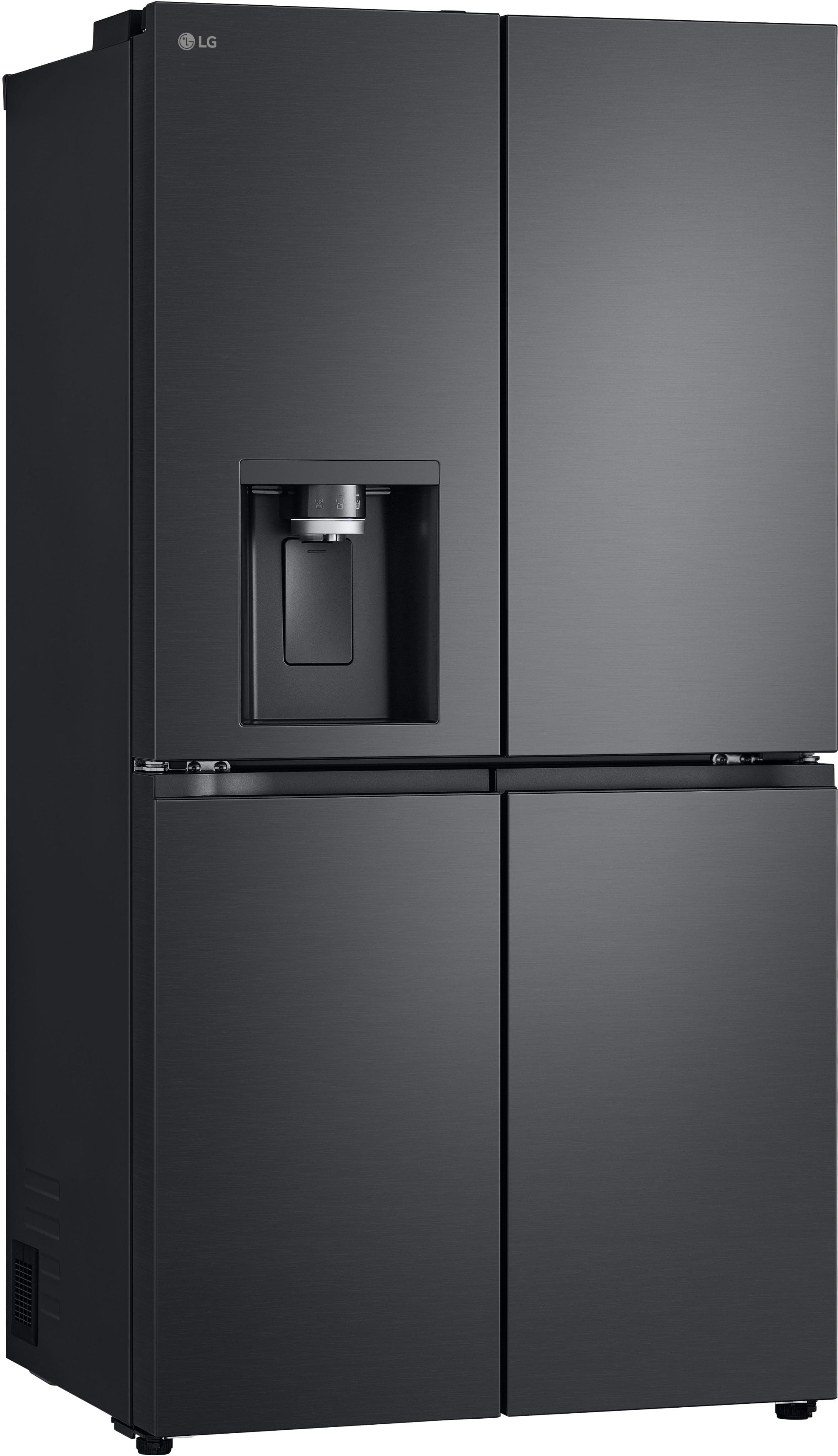 LG Multi Door Kühlschrank Essence Black Steel Total No Frost LINEARCooling