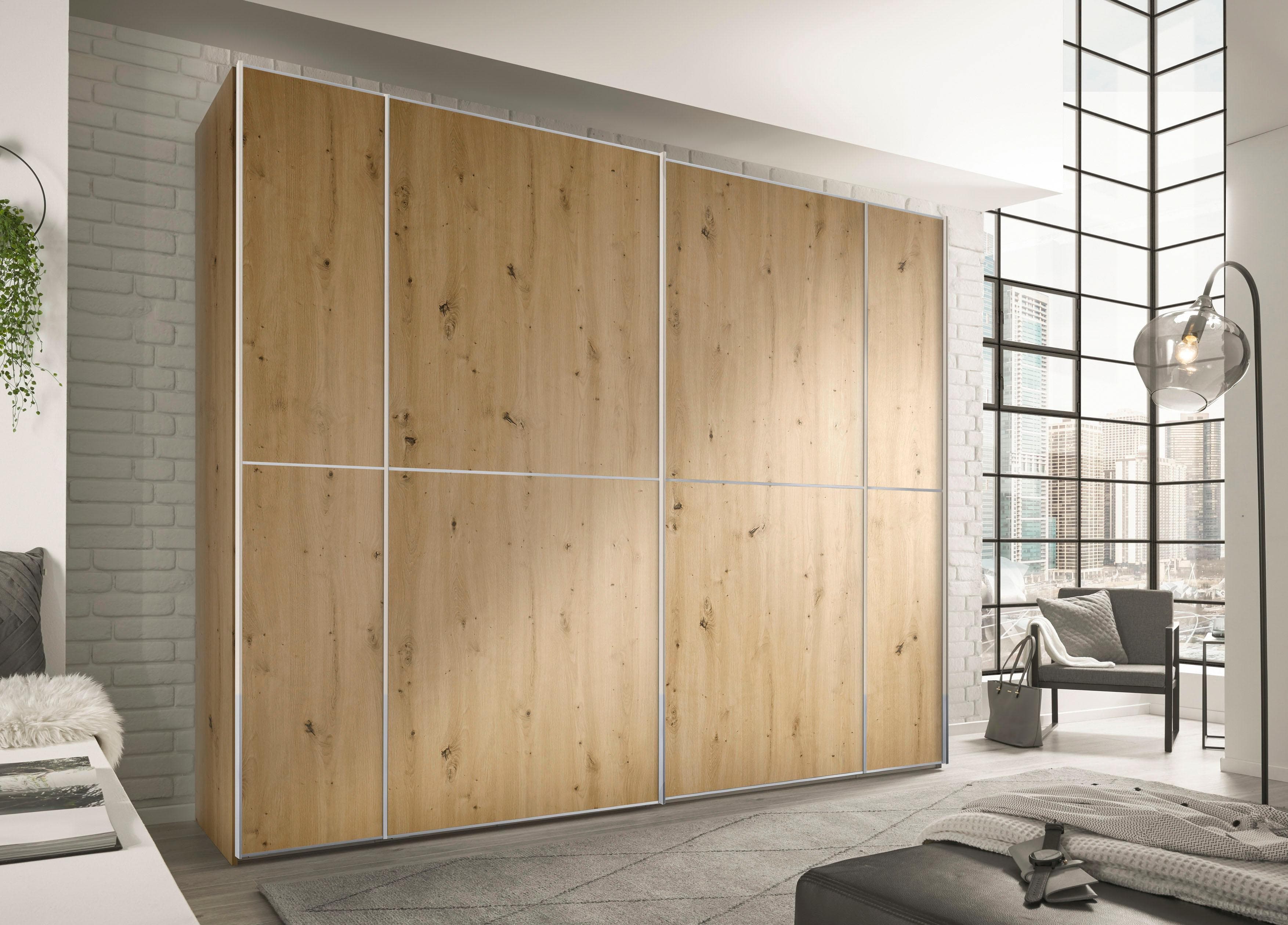 Schwebetürenschrank STAUD "Sonett 200" Artisan Eiche