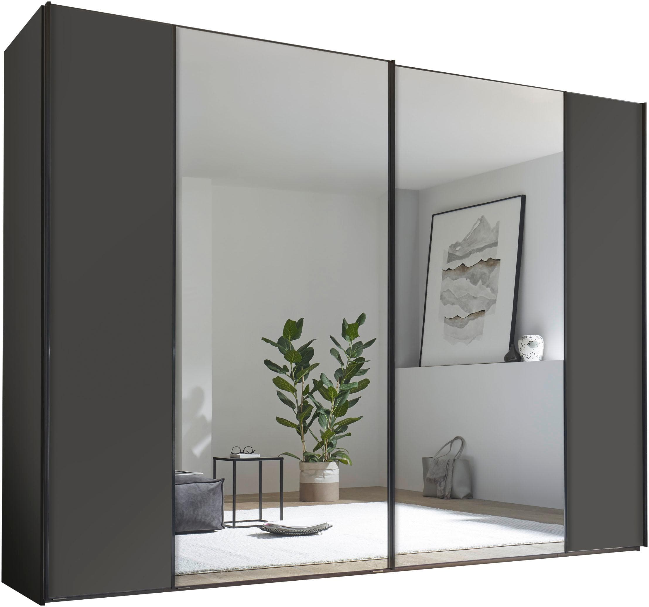 Schwebetürenschrank STAUD "Sonett 120 G" Vulkan
