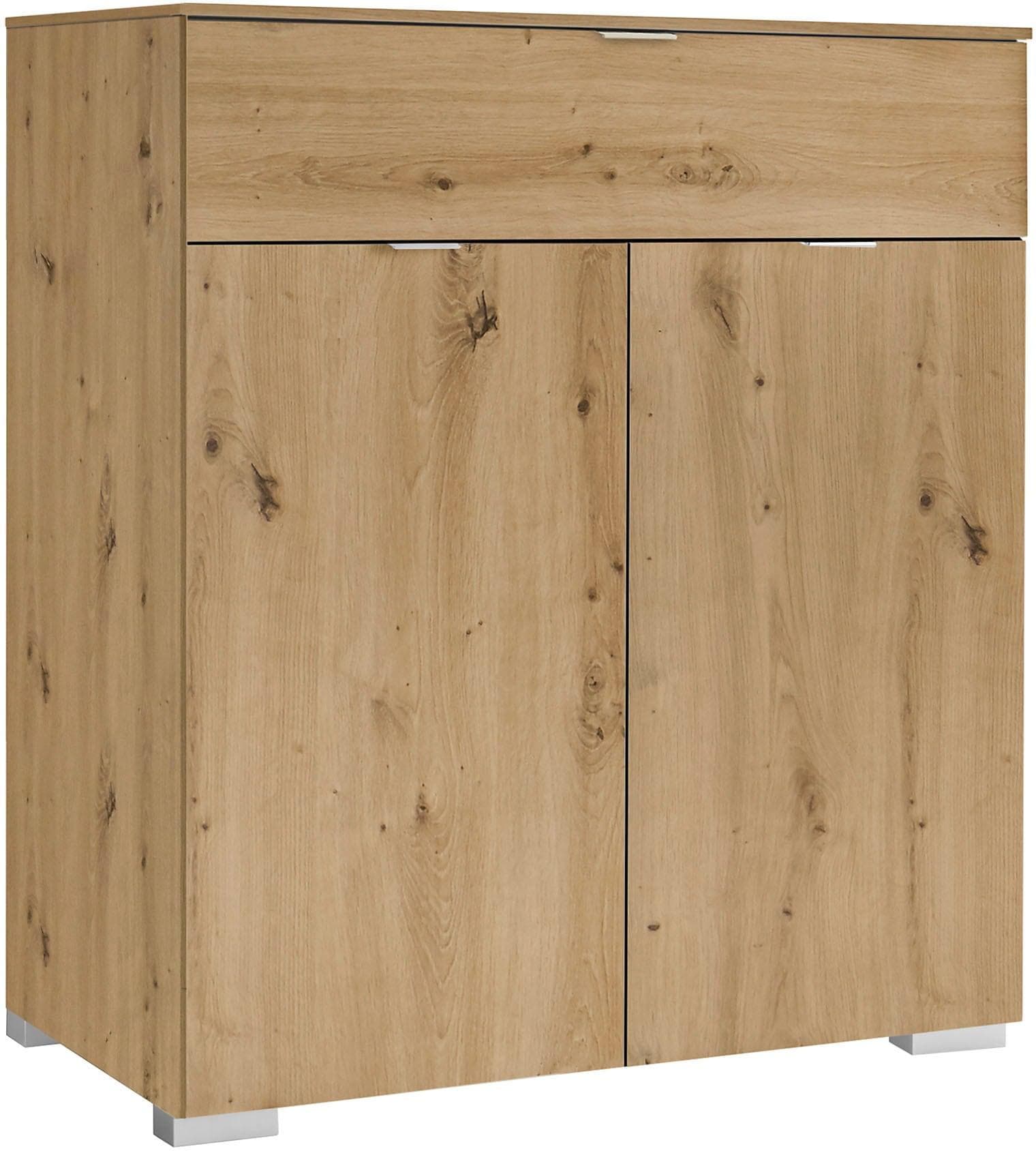 STAUD Kommode Includo Artisan Eiche 80x96x40 cm