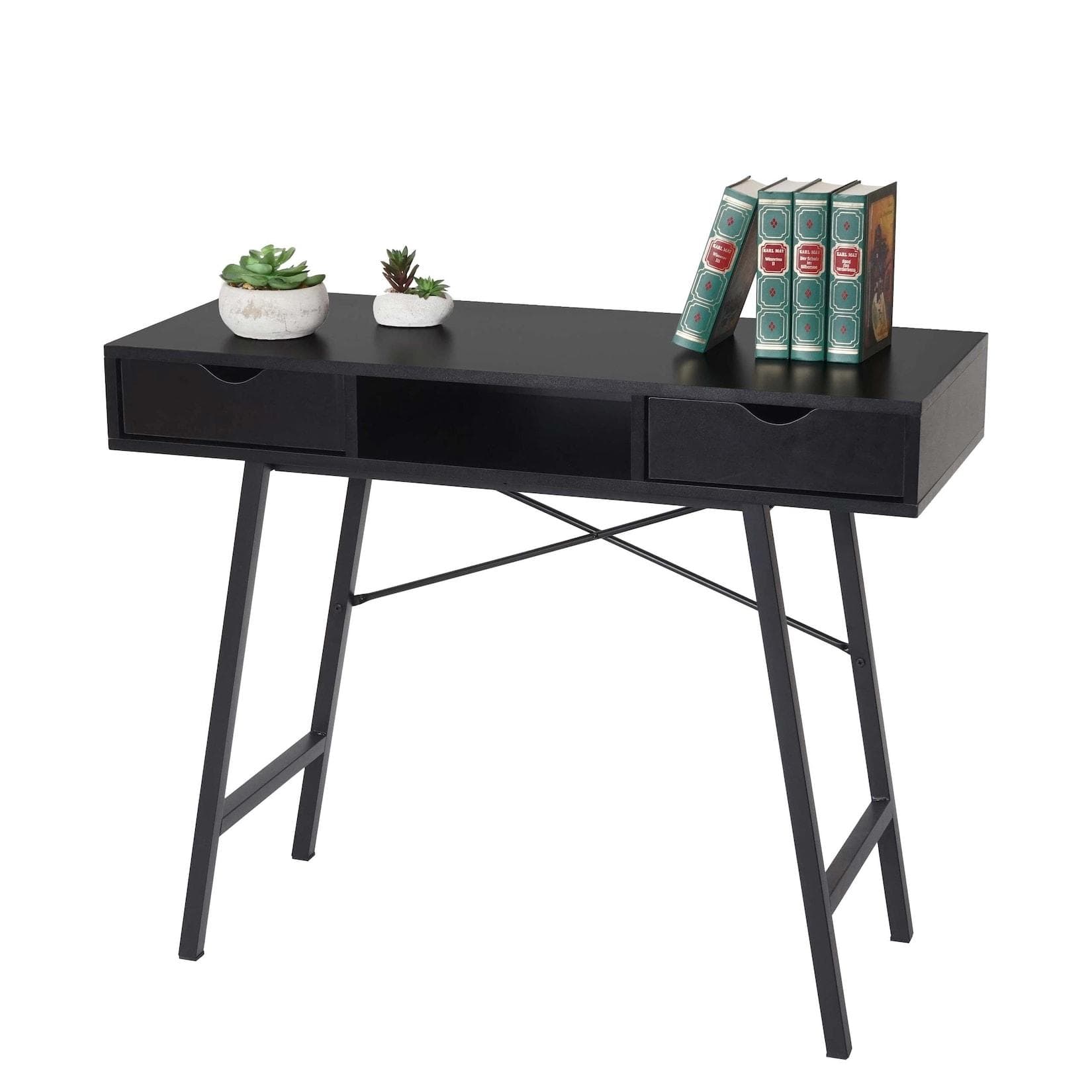 MCW Konsolentisch 3D-Struktur Schwarz