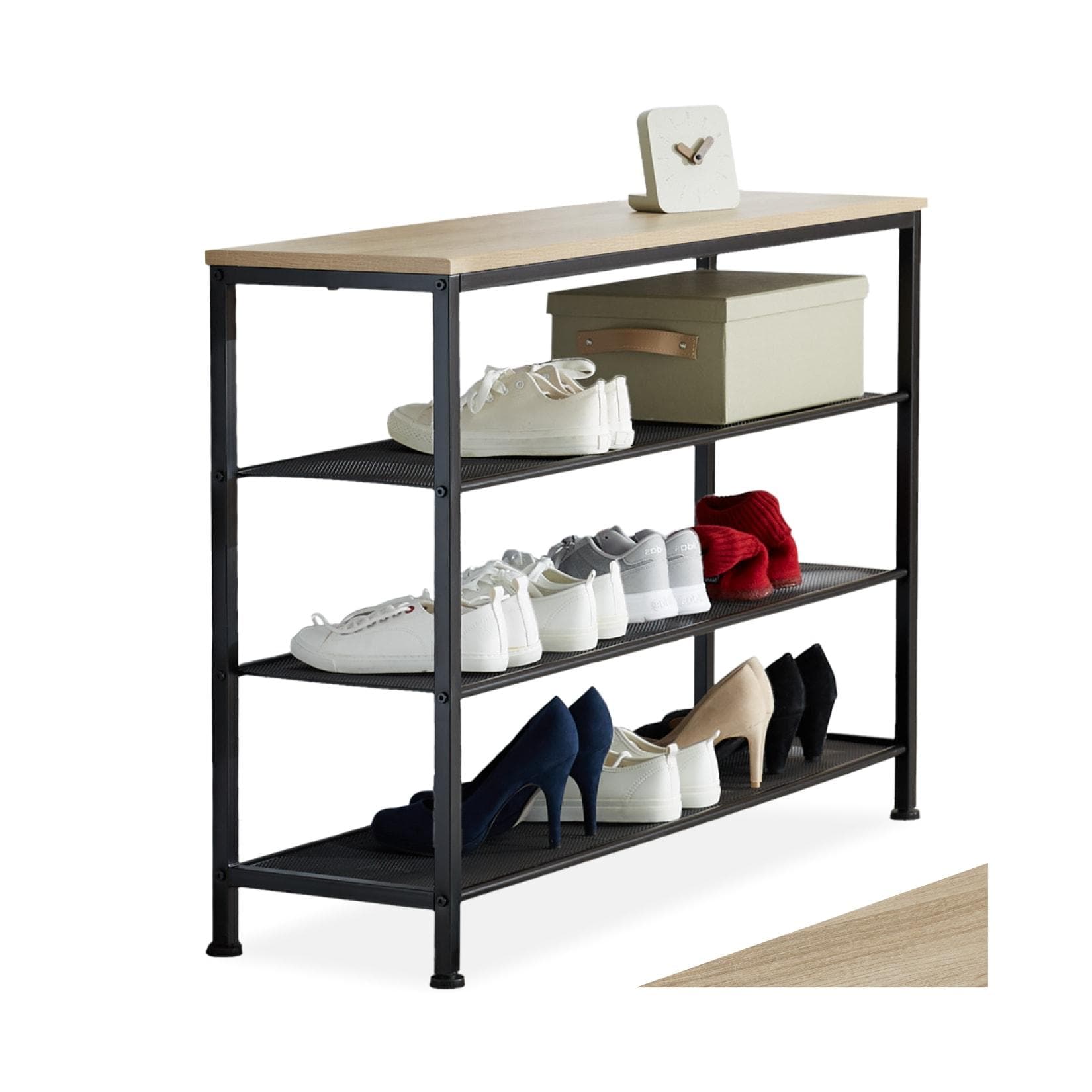 tectake Schuhregal Portsmouth Industrial Style