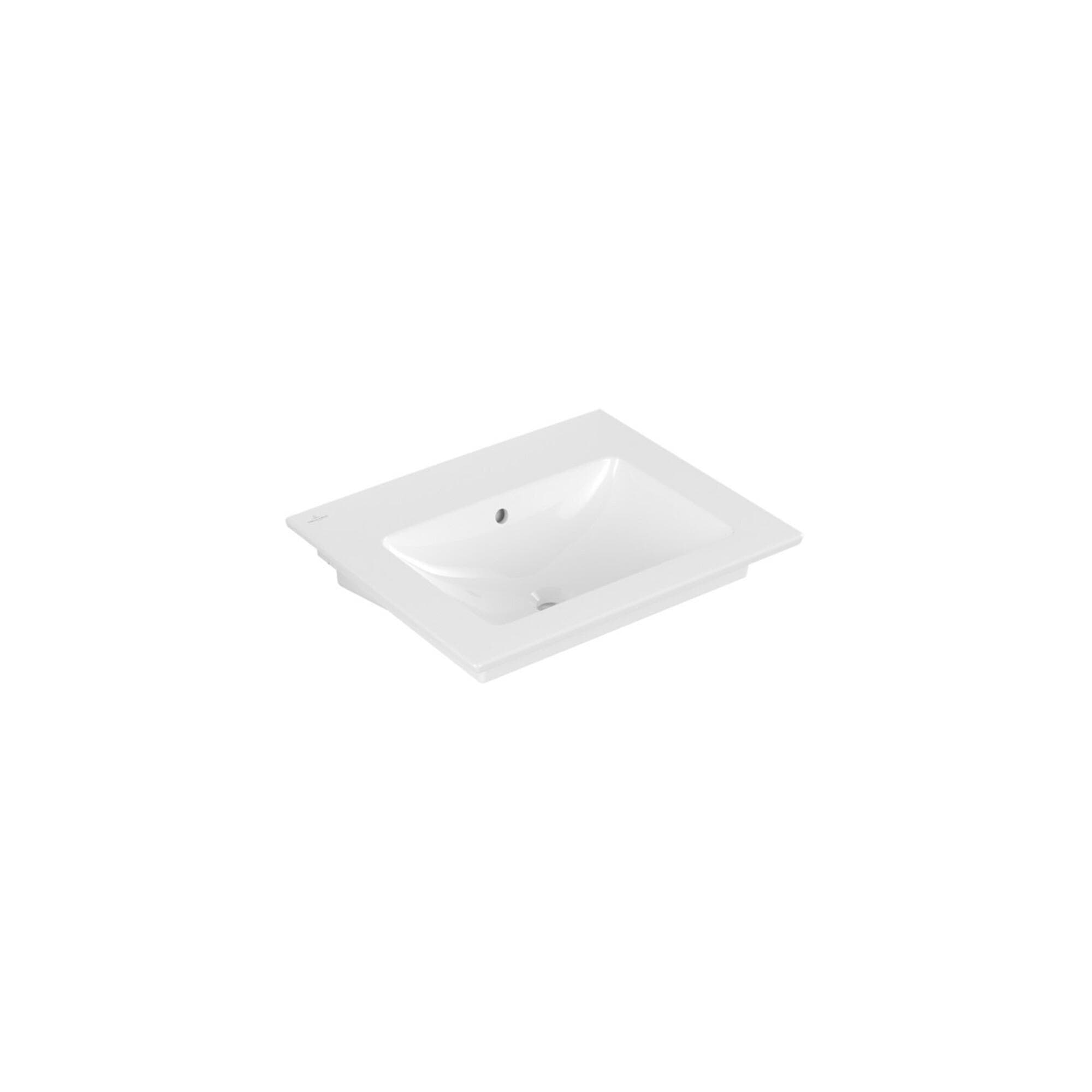 Villeroy & Boch Venticello Waschtisch 60 x 50 cm Weiß Sanitärporzellan