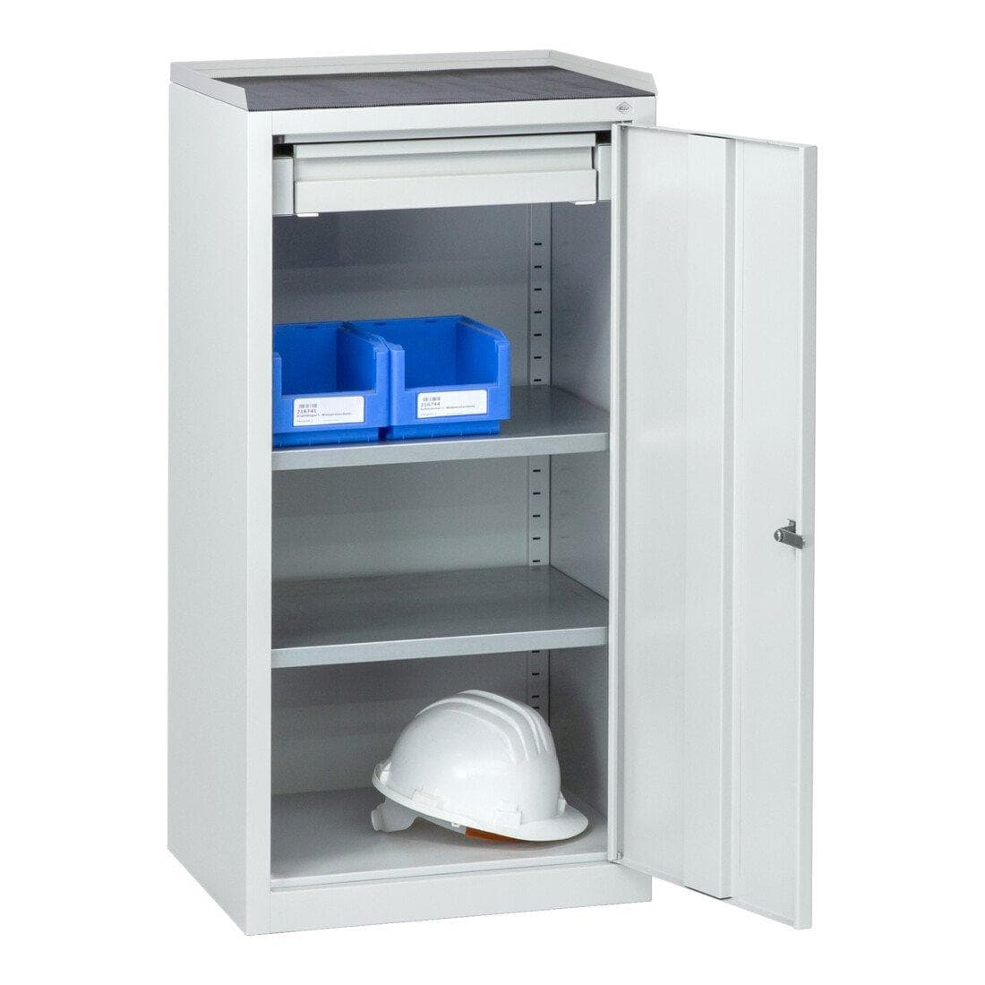 C+P Stahl-Flügeltürenschrank Serie 89, 500x500x1000 mm