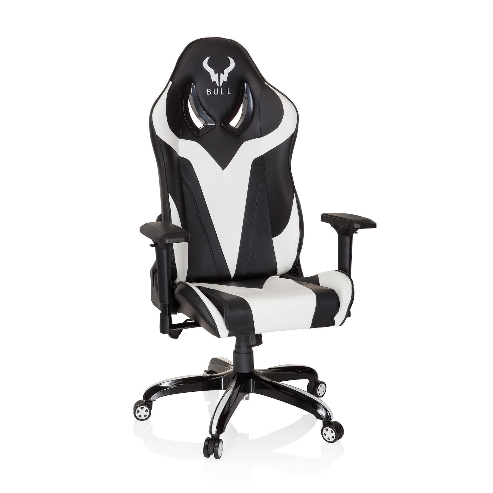 hjh OFFICE Gamingstuhl PROMOTER I Kunstleder mit Armlehnen höhenverstellbar