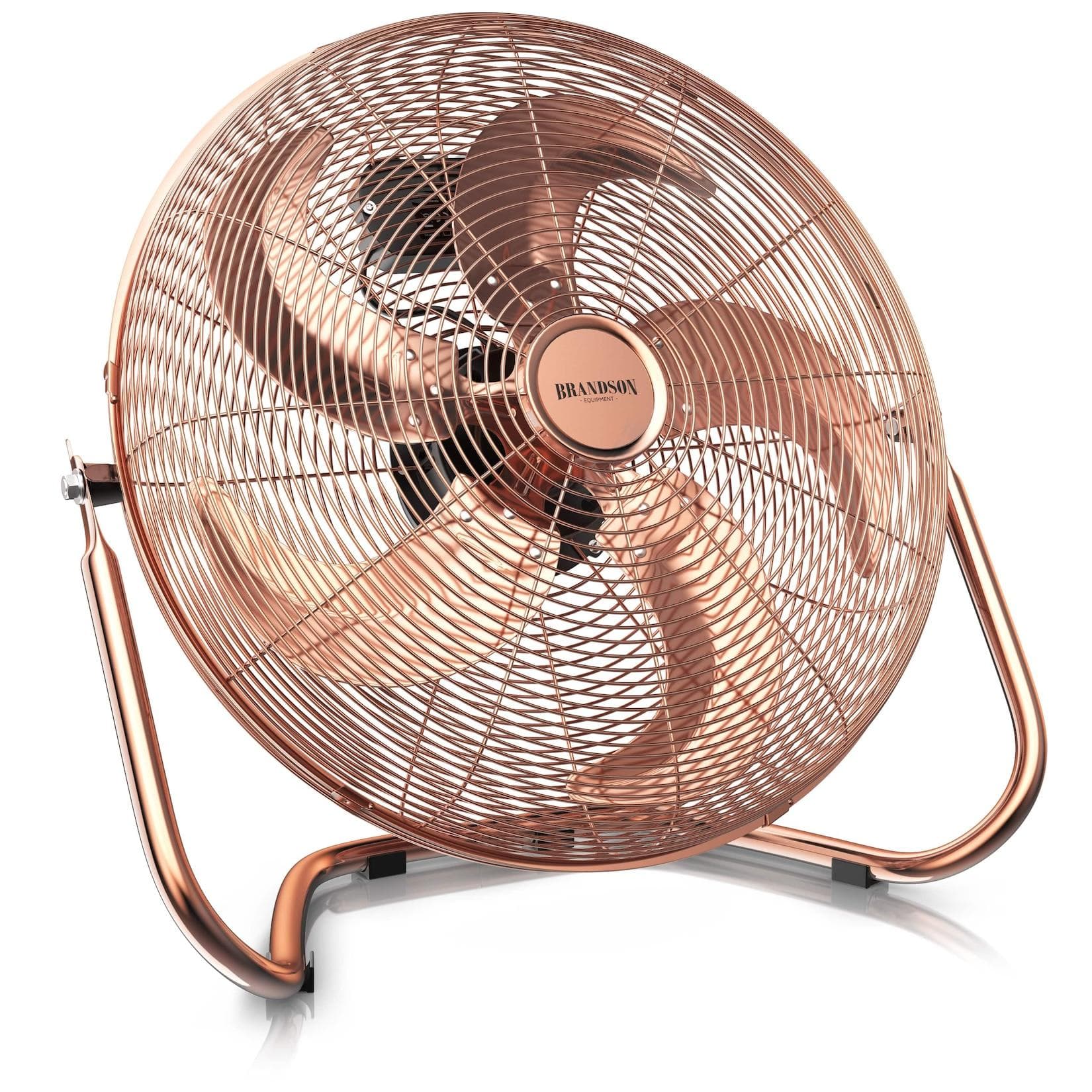 Brandson Windmaschine Bodenventilator Retro Stil Kupferfarben