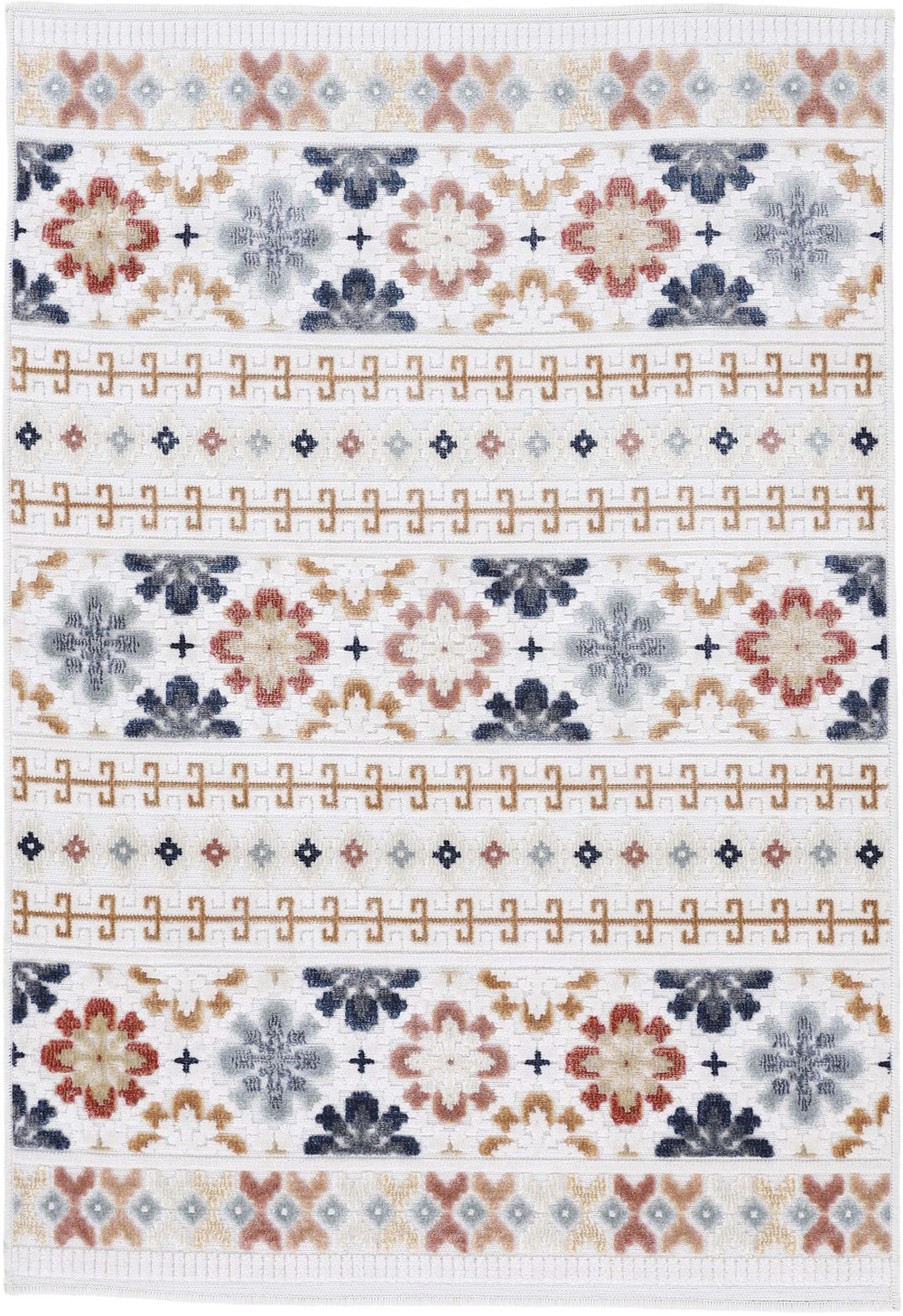 Carpetfine Deja 103 Teppich Beige In- und Outdoor