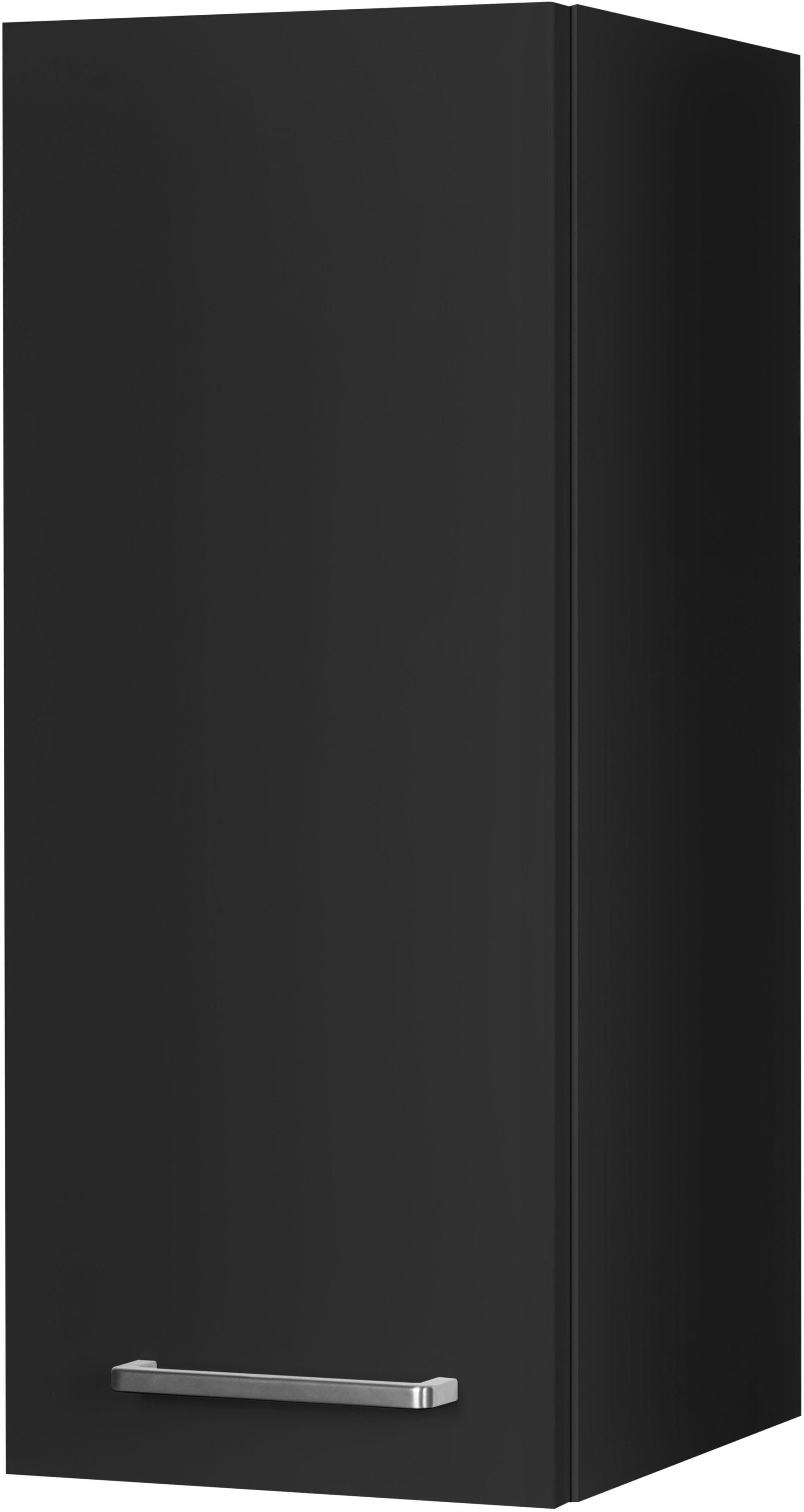 Hängeschrank NOBILIA Touch Schwarz 30cm mit Soft-Close