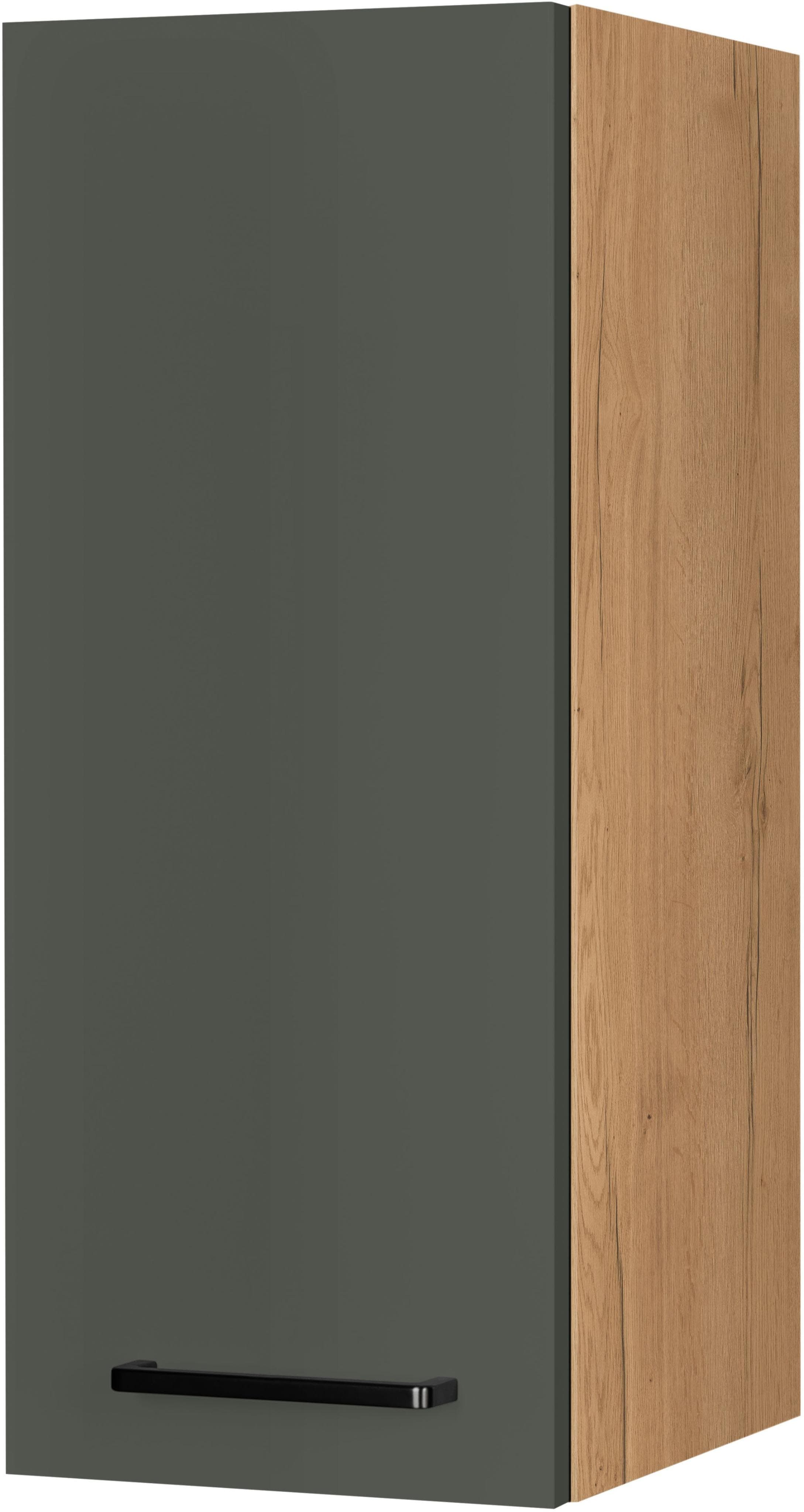 Nobilia Easytouch Hängeschrank 30cm Grün Eiche Soft-Close