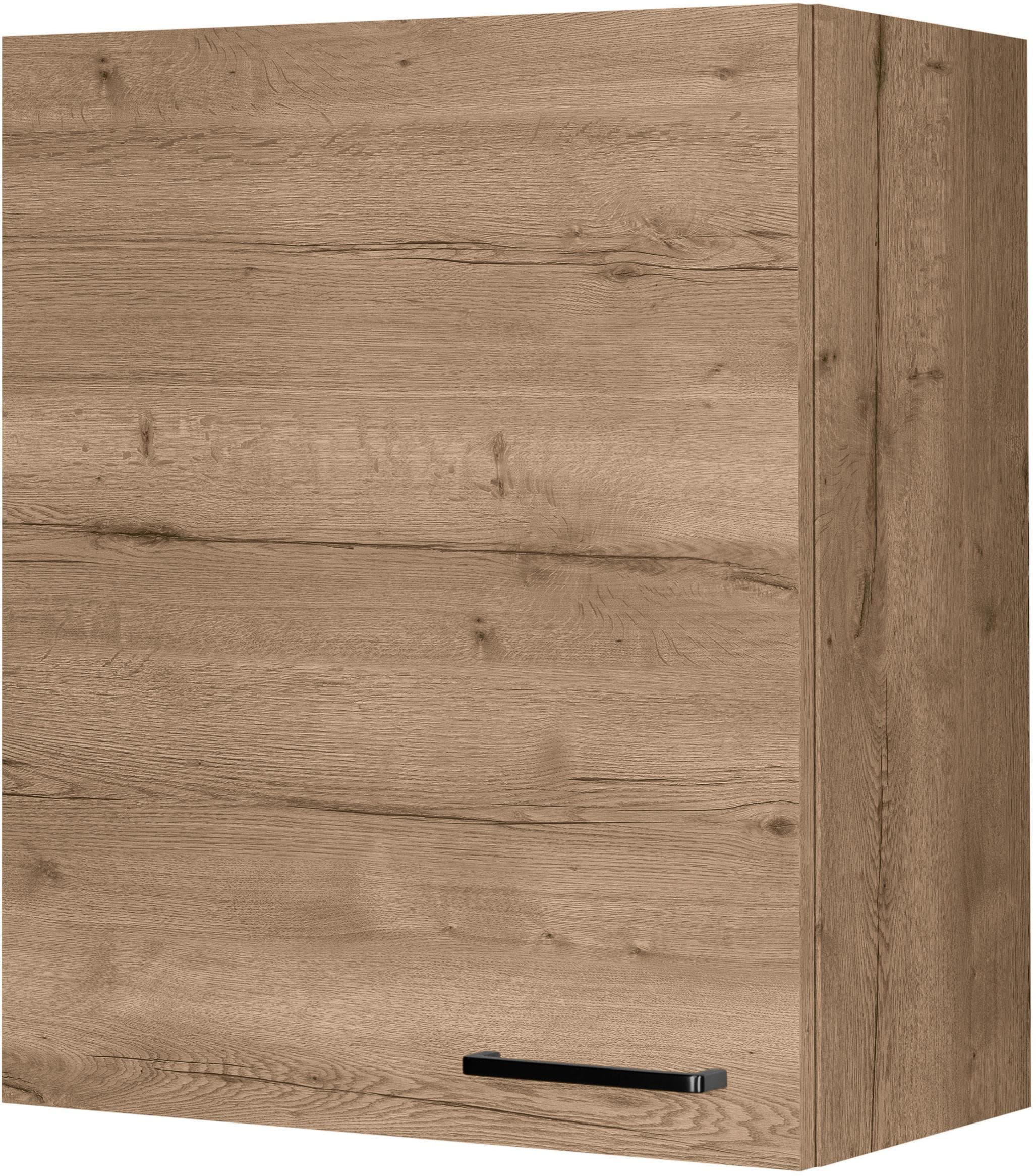 NOBILIA Hängeschrank Structura Braun Eiche Havanna Soft-Close