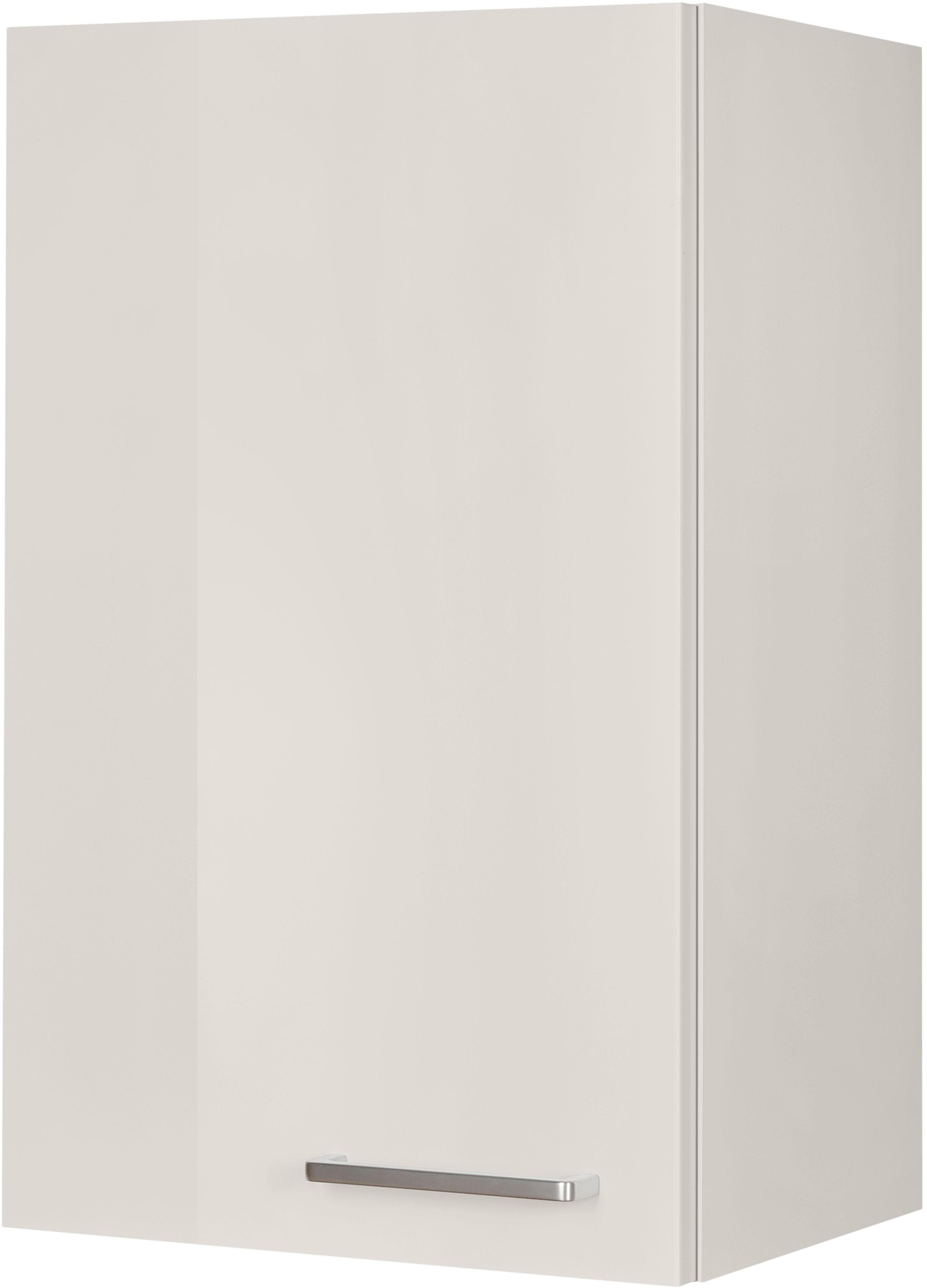 Hängeschrank NOBILIA Flash Seidengrau Hochglanz mit Soft-Close