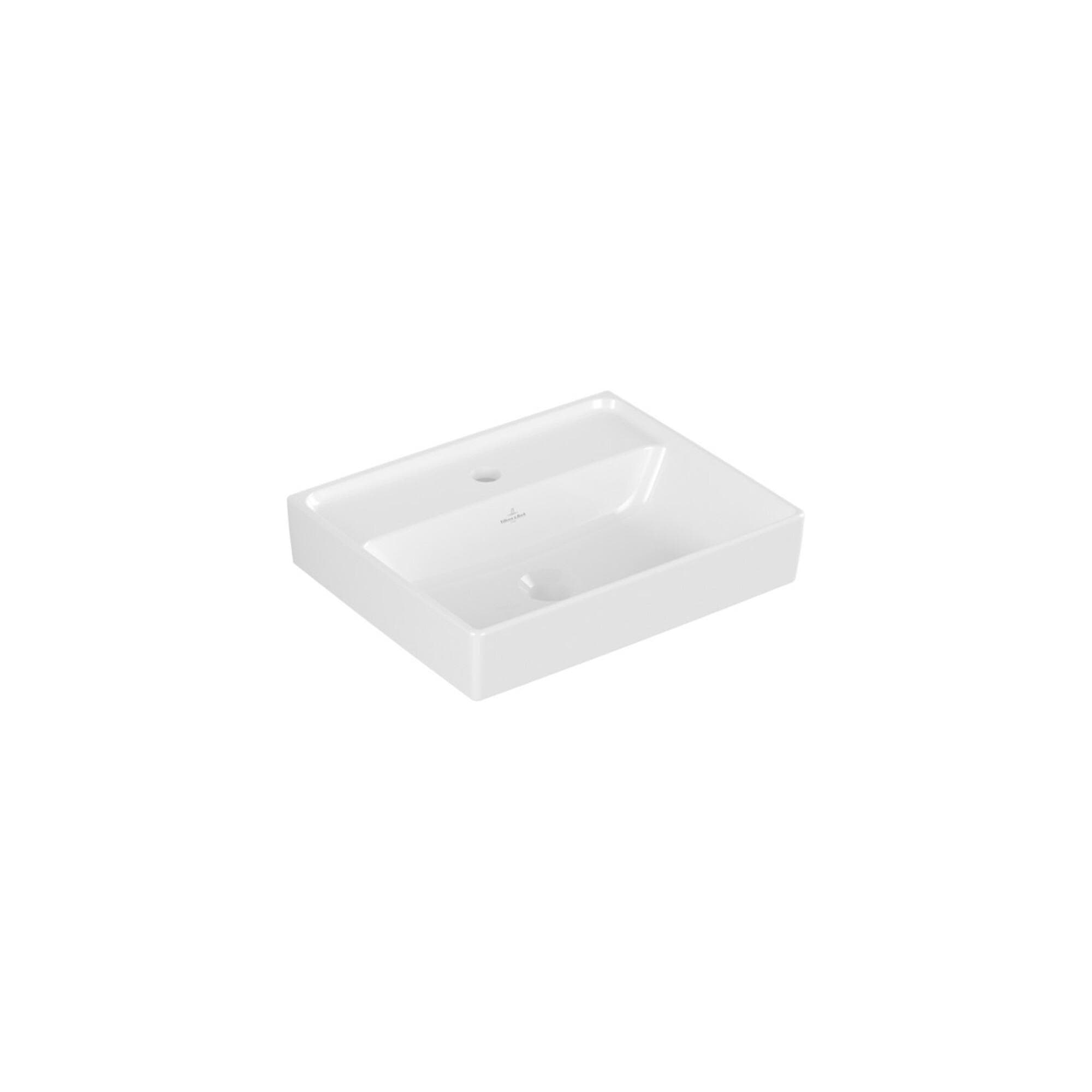 Villeroy & Boch Collaro Handwaschbecken 45x37 cm Weiß