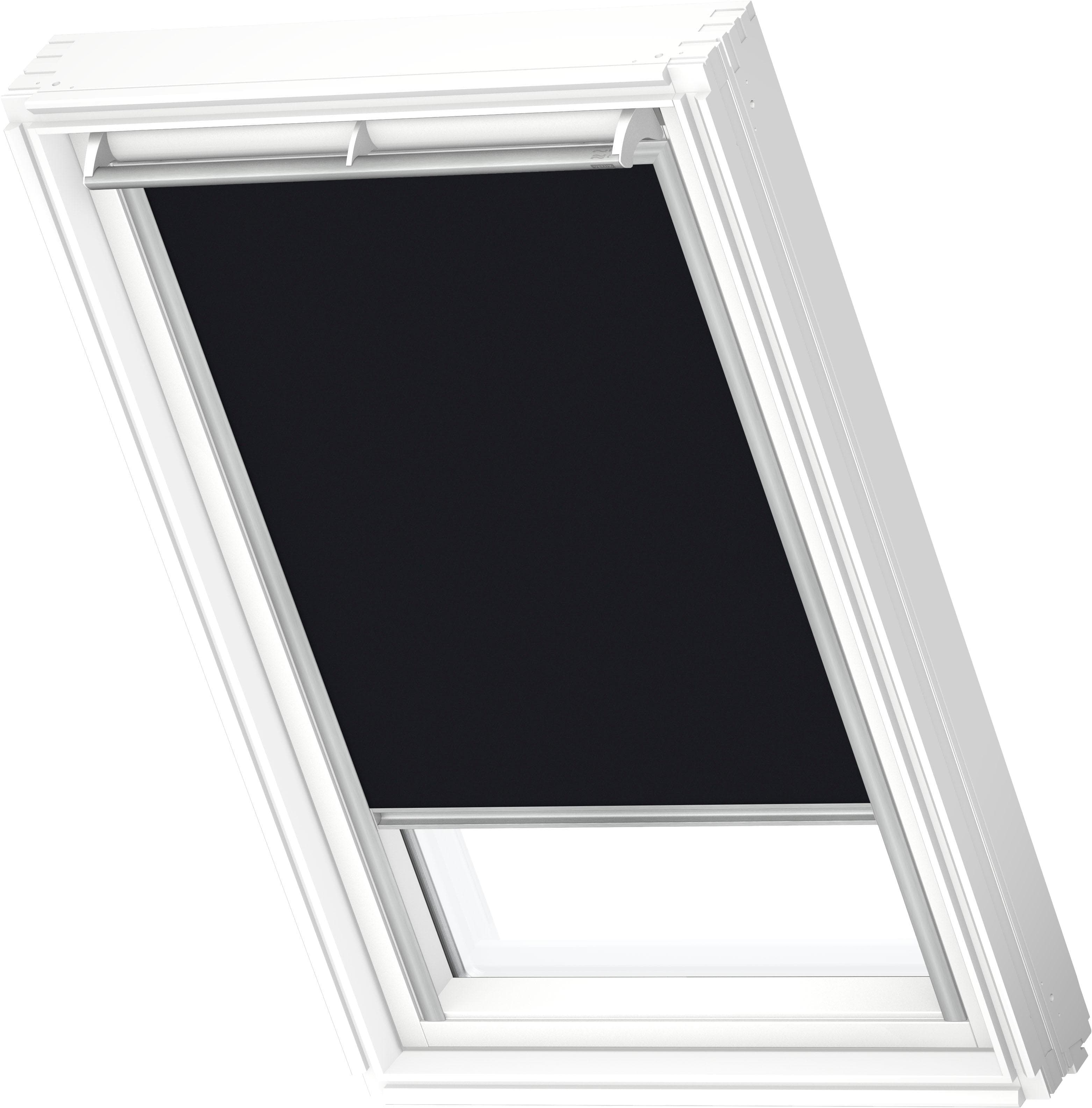 Verdunklungsrollo VELUX DKL 3009S Schwarz Polyester