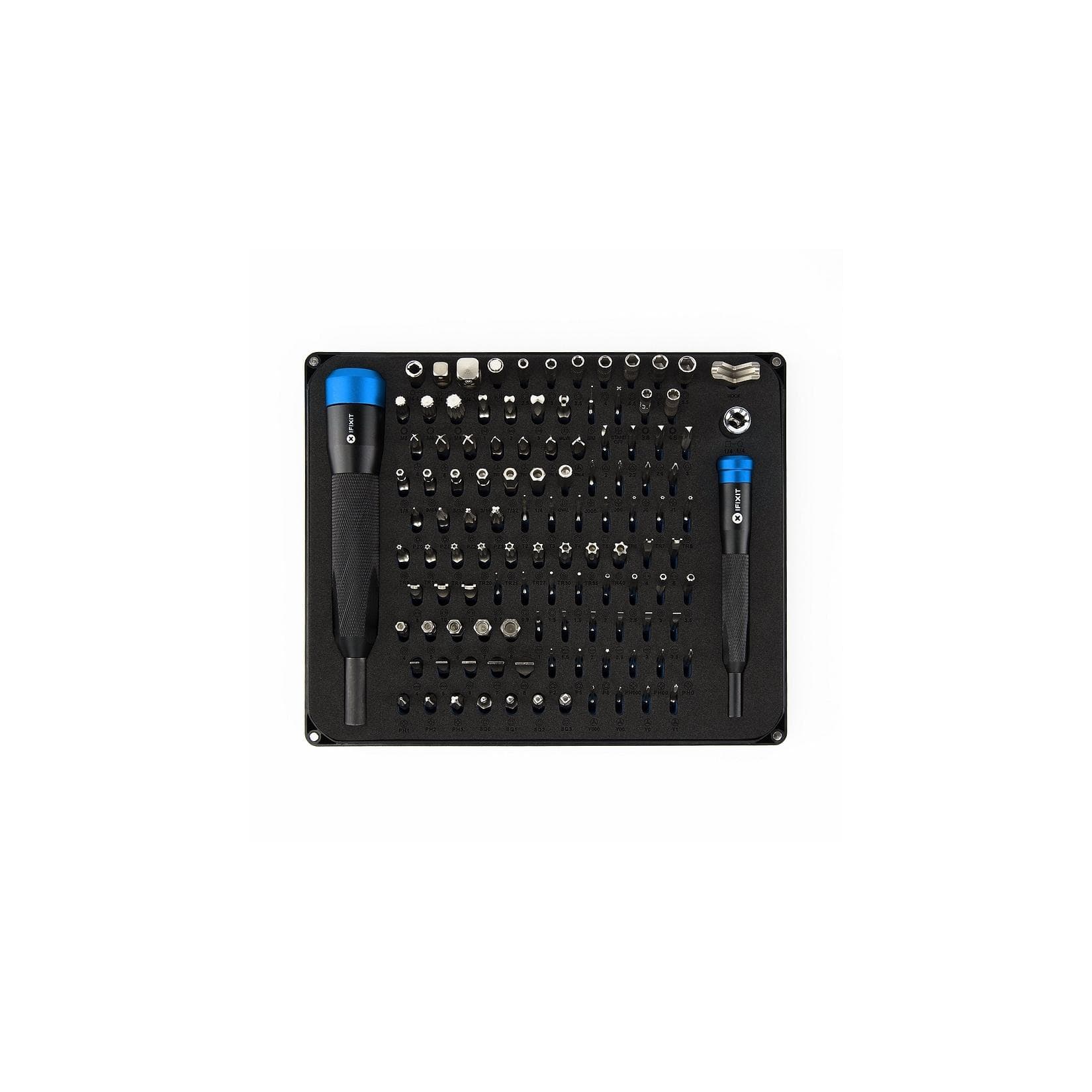 iFixit Manta Driver Kit, Präzisions Bit Set mit 112 Bits, 4mm + 1/4" Driver