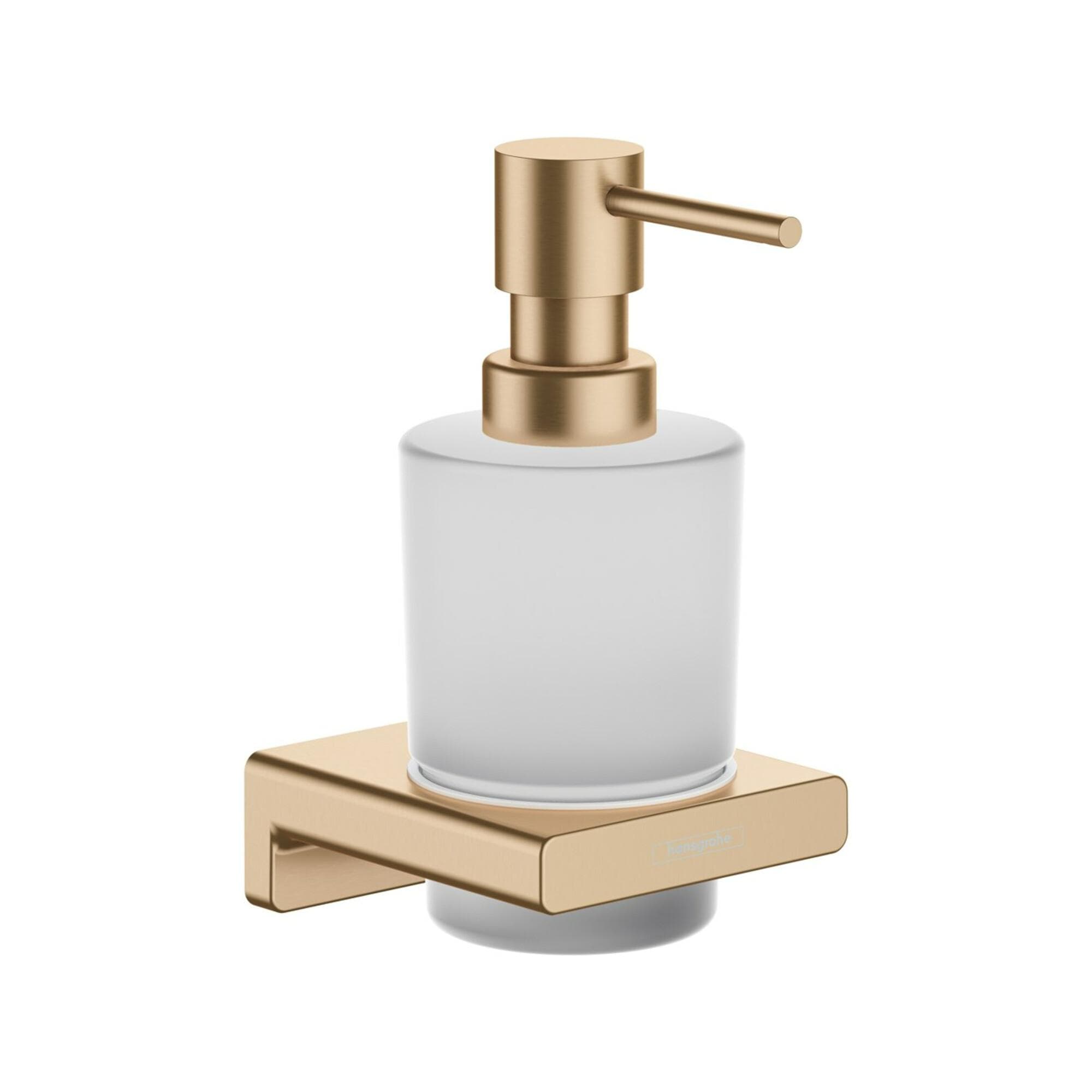 hansgrohe AddStoris Seifenspender 41745140 Wandmontage Metall Brushed Bronze