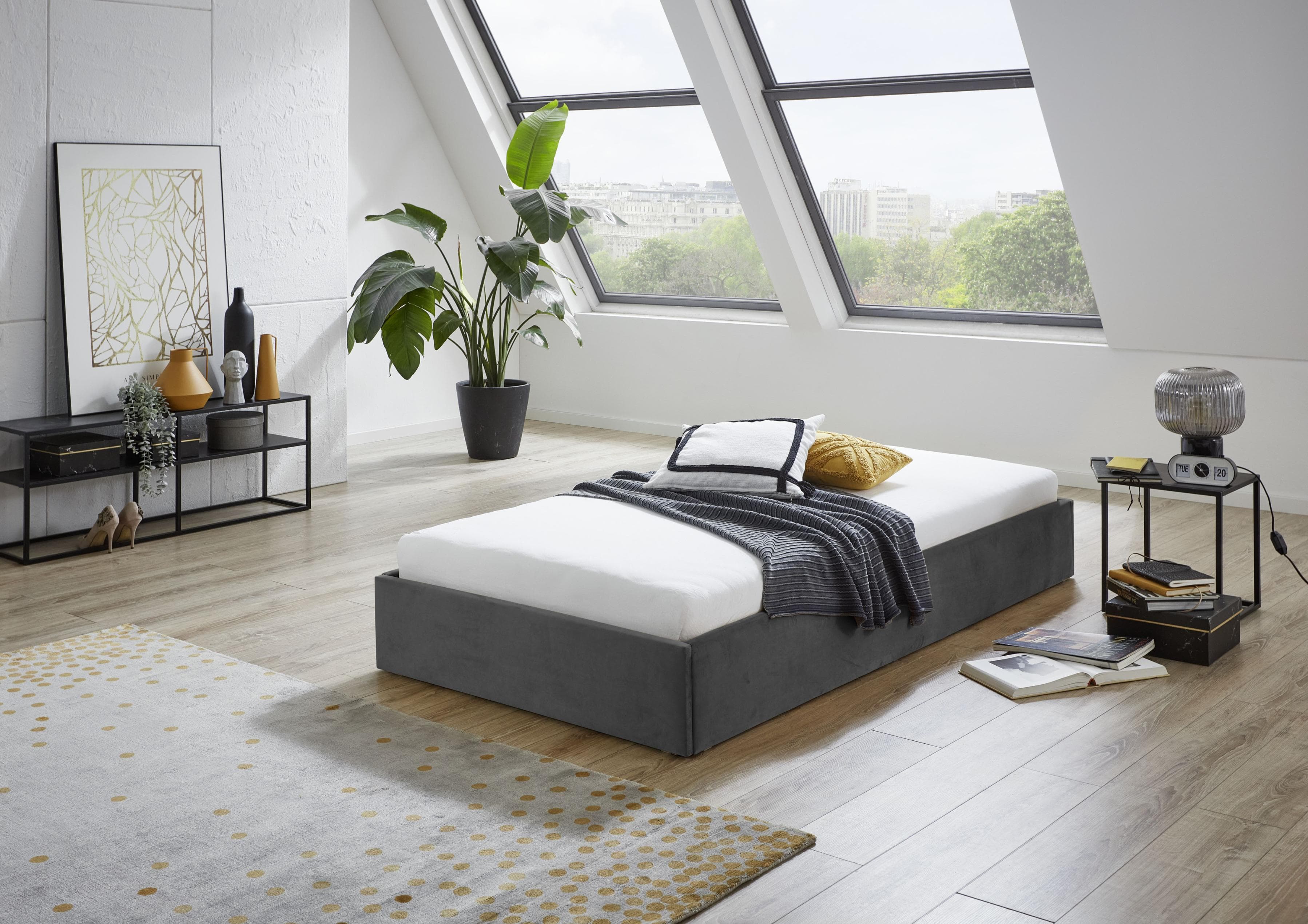 Polsterbett Osaka - In verschiedenen Härten erhältlich
