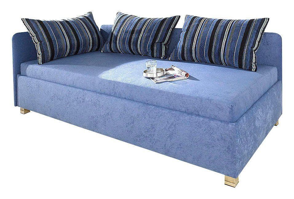 Polsterliege mit Umbaufunktion und Bettkasten