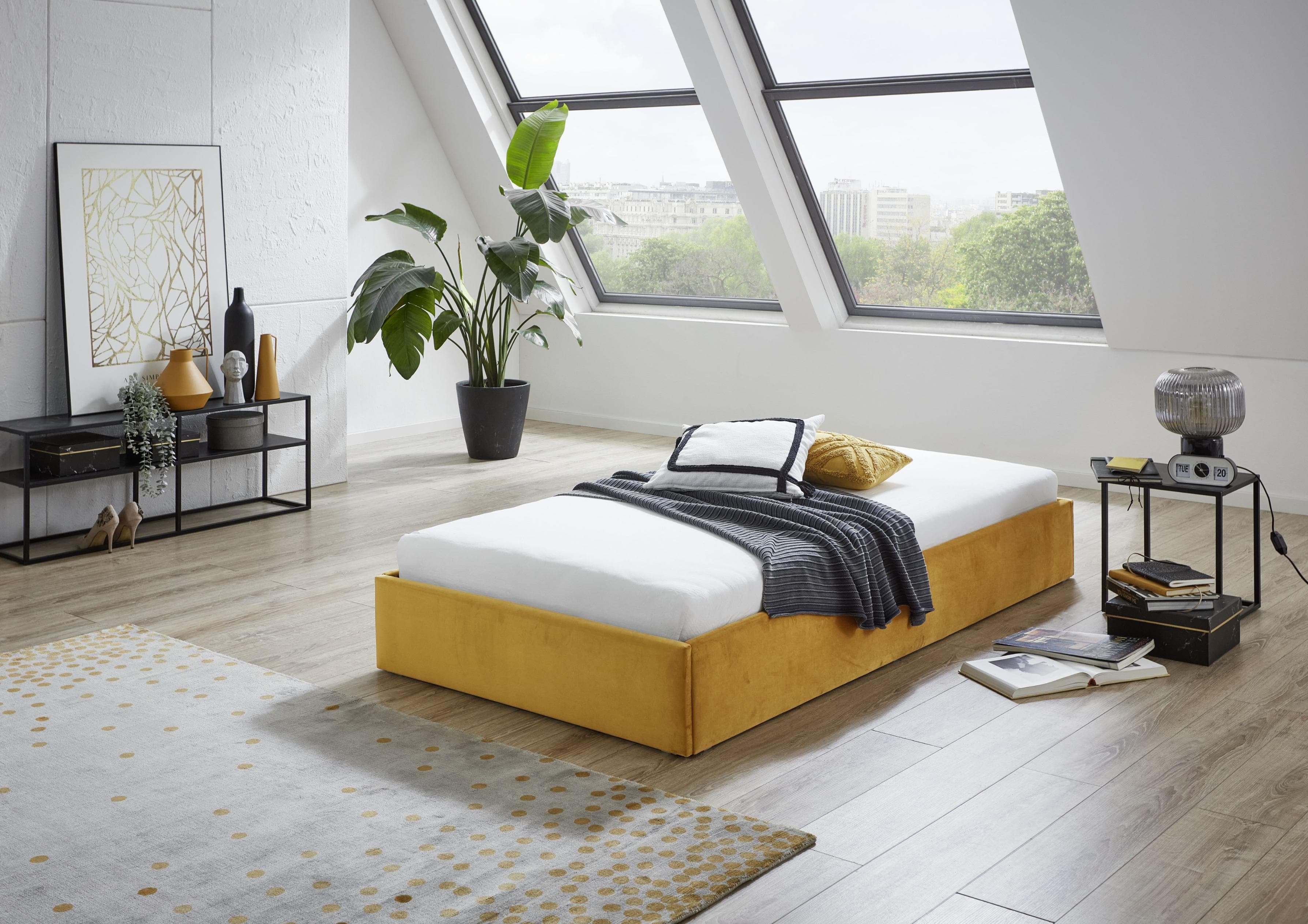 Polsterbett Osaka - In verschiedenen Härten erhältlich