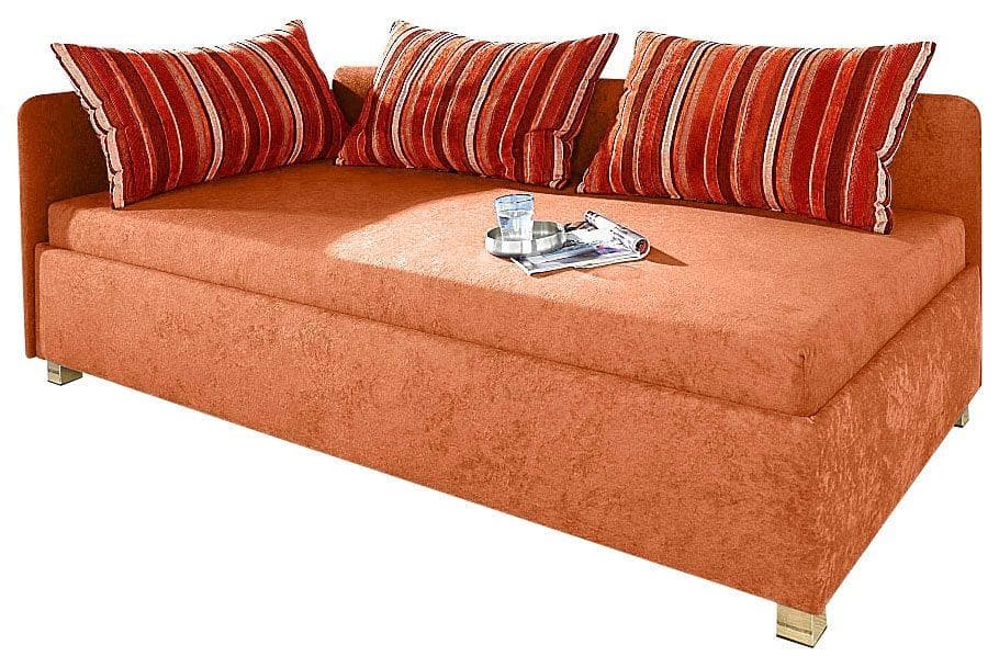 Polsterliege mit Umbaufunktion und Bettkasten