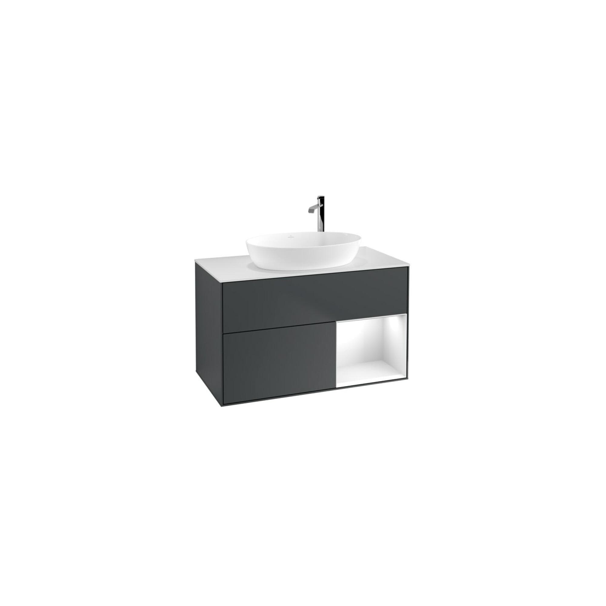 Villeroy und Boch Finion Waschtischunterschrank 100cm Beleuchtet
