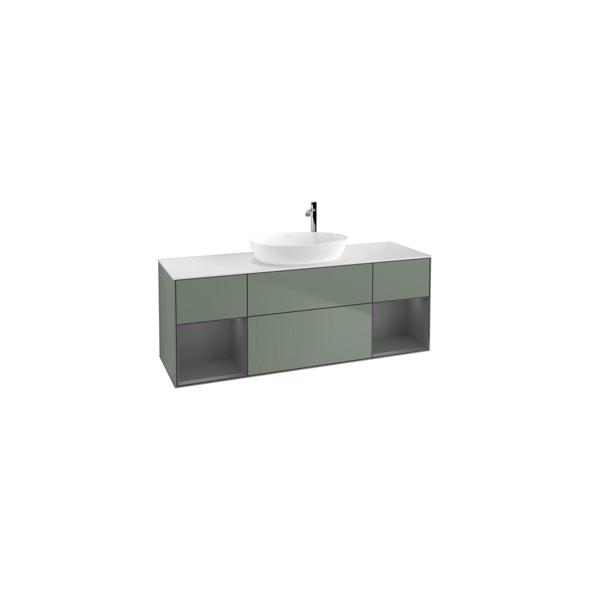 Villeroy und Boch Finion Waschtischunterschrank 160cm Weiß Matt