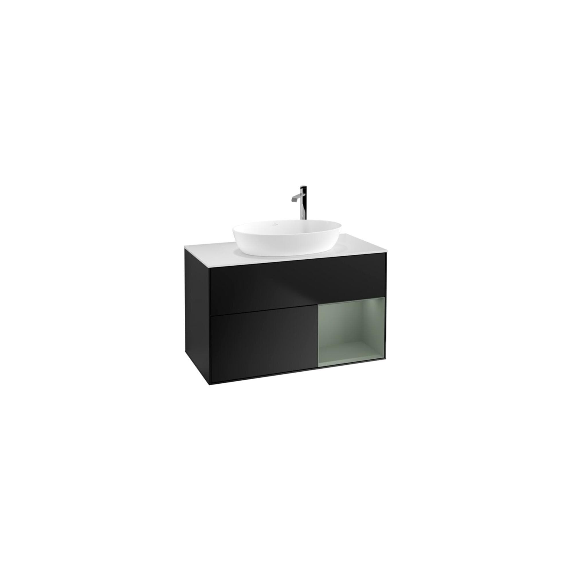 Villeroy und Boch Finion Waschtischunterschrank 100cm mit LED-Beleuchtung