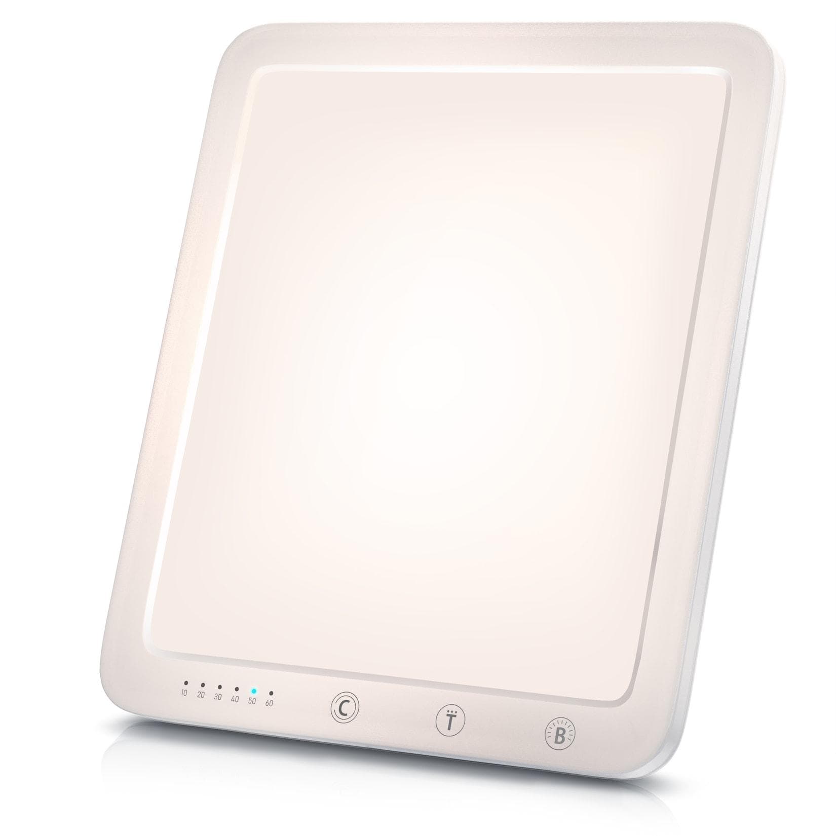 MyBeo Tageslichtlampe LED dimmbar mit Timer & Lichtmodi Weiss