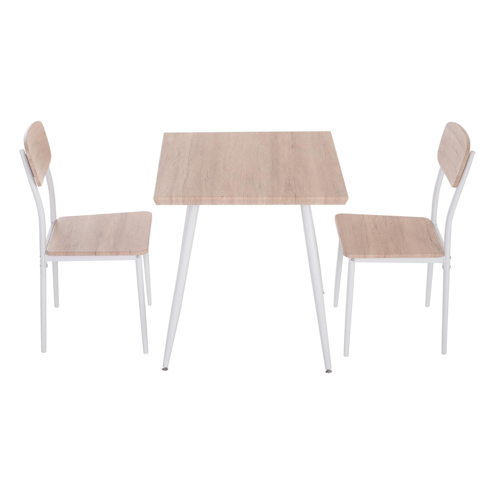 3-teilige Essgruppe mit Sitzmöbeln