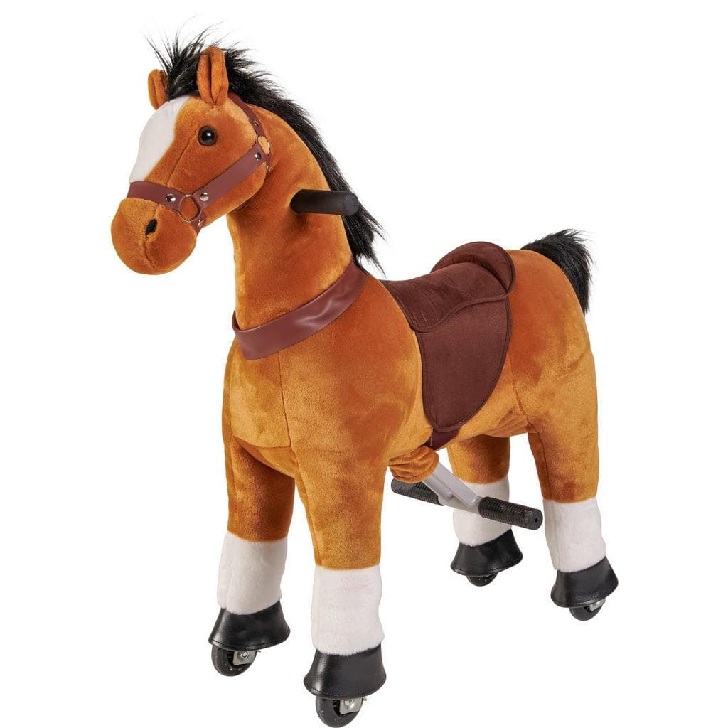 My Baby Lou Schaukelpferd Galopp-Pferd Klein Braun Metall