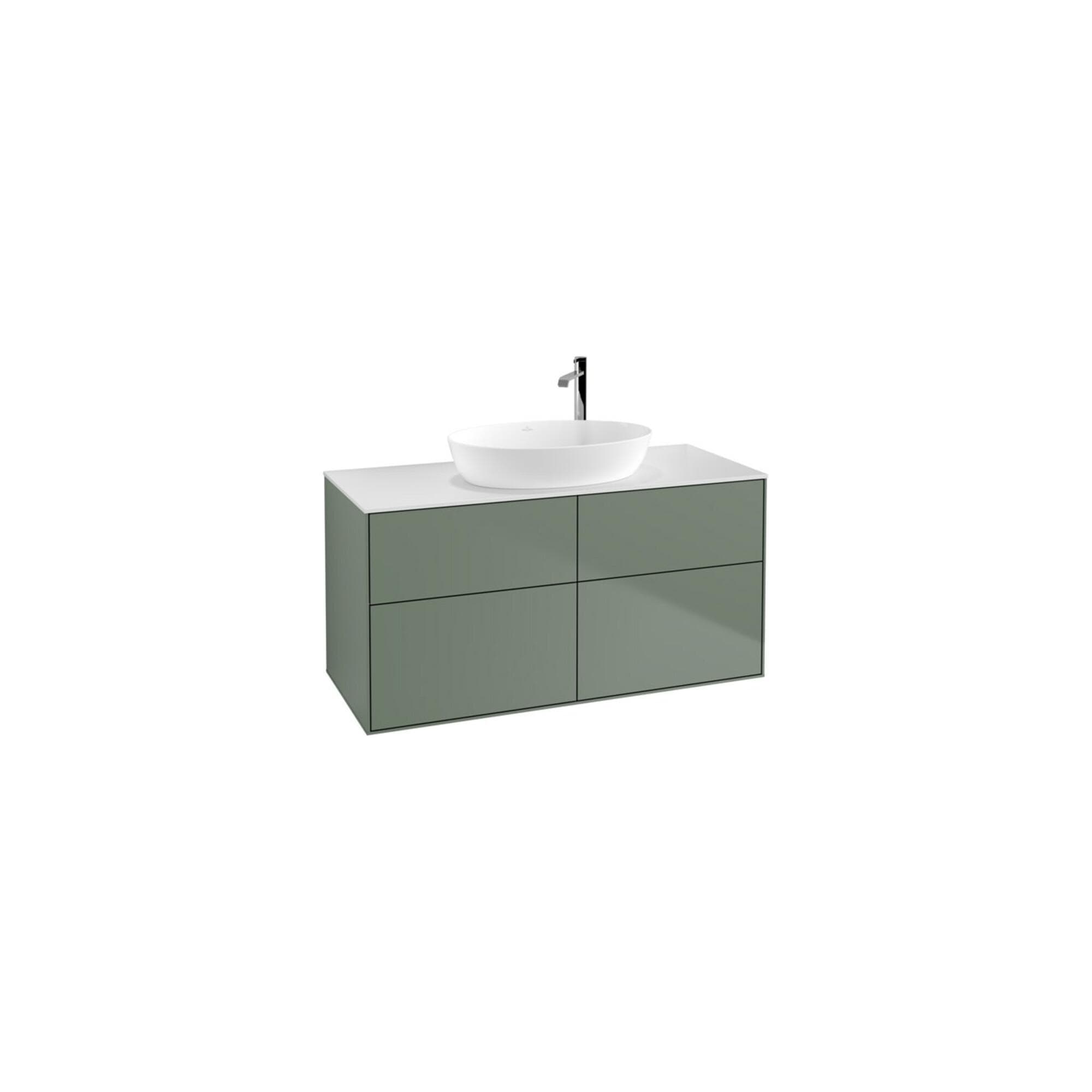 Villeroy und Boch Finion Waschtischunterschrank 120x60,3cm Emotion Wandbeleuchtung