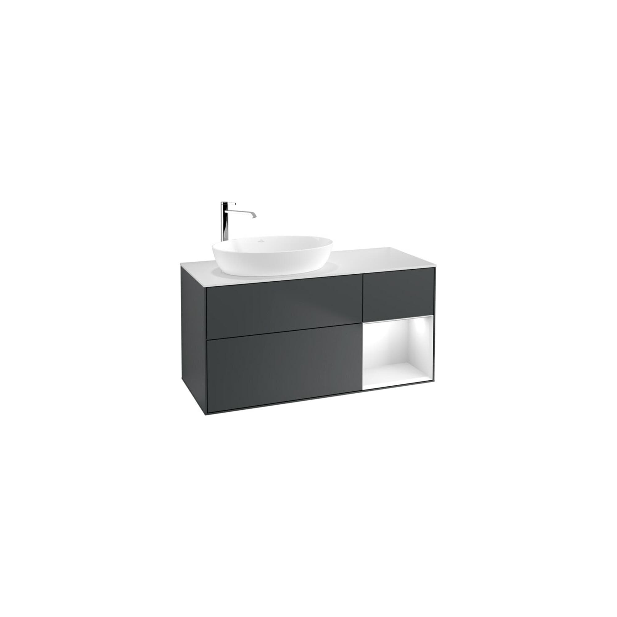 Villeroy und Boch Finion Waschtischunterschrank 120cm LED-Beleuchtung
