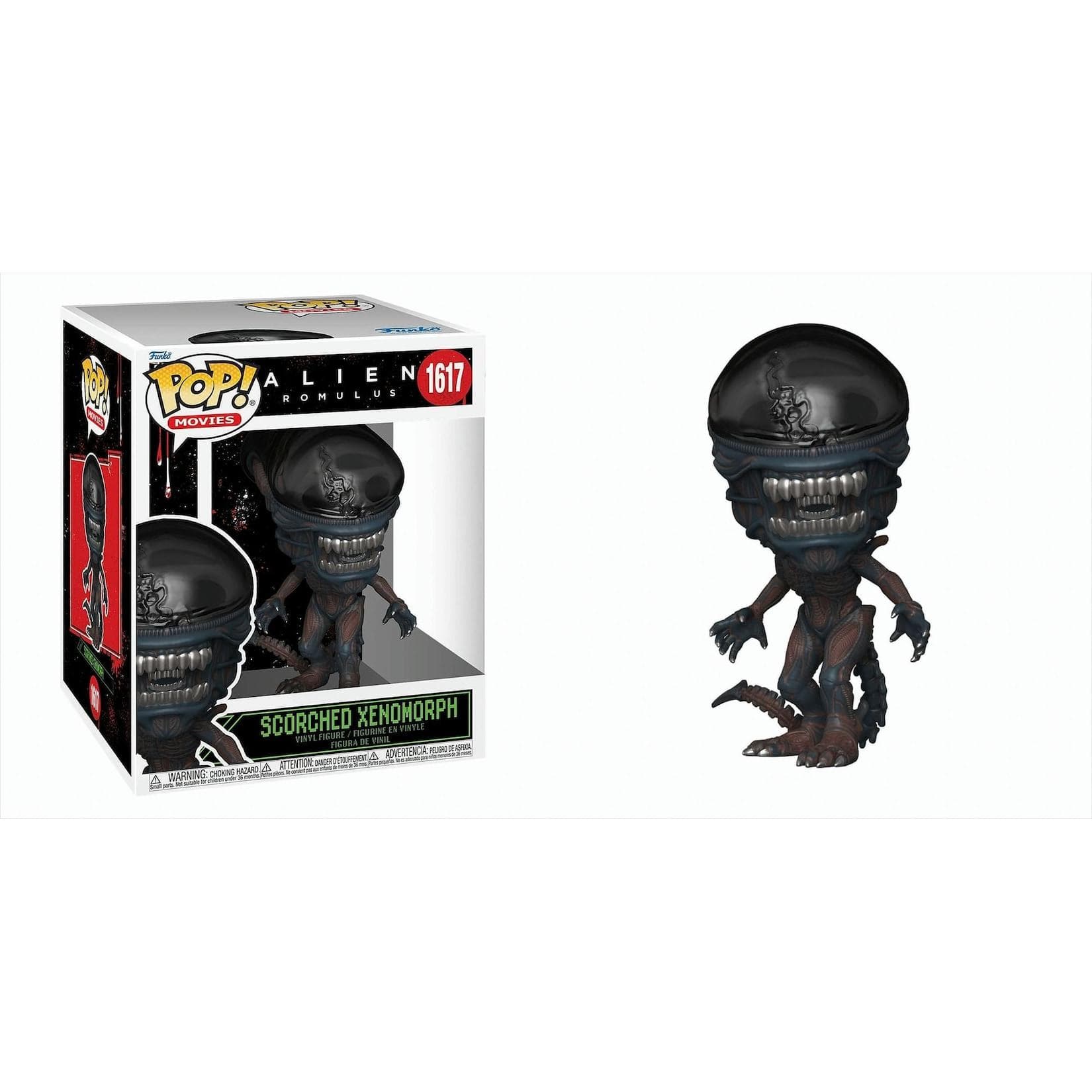 Funko POP Alien Romulus Scorched Xenomorph Vinyl Figur 15 cm