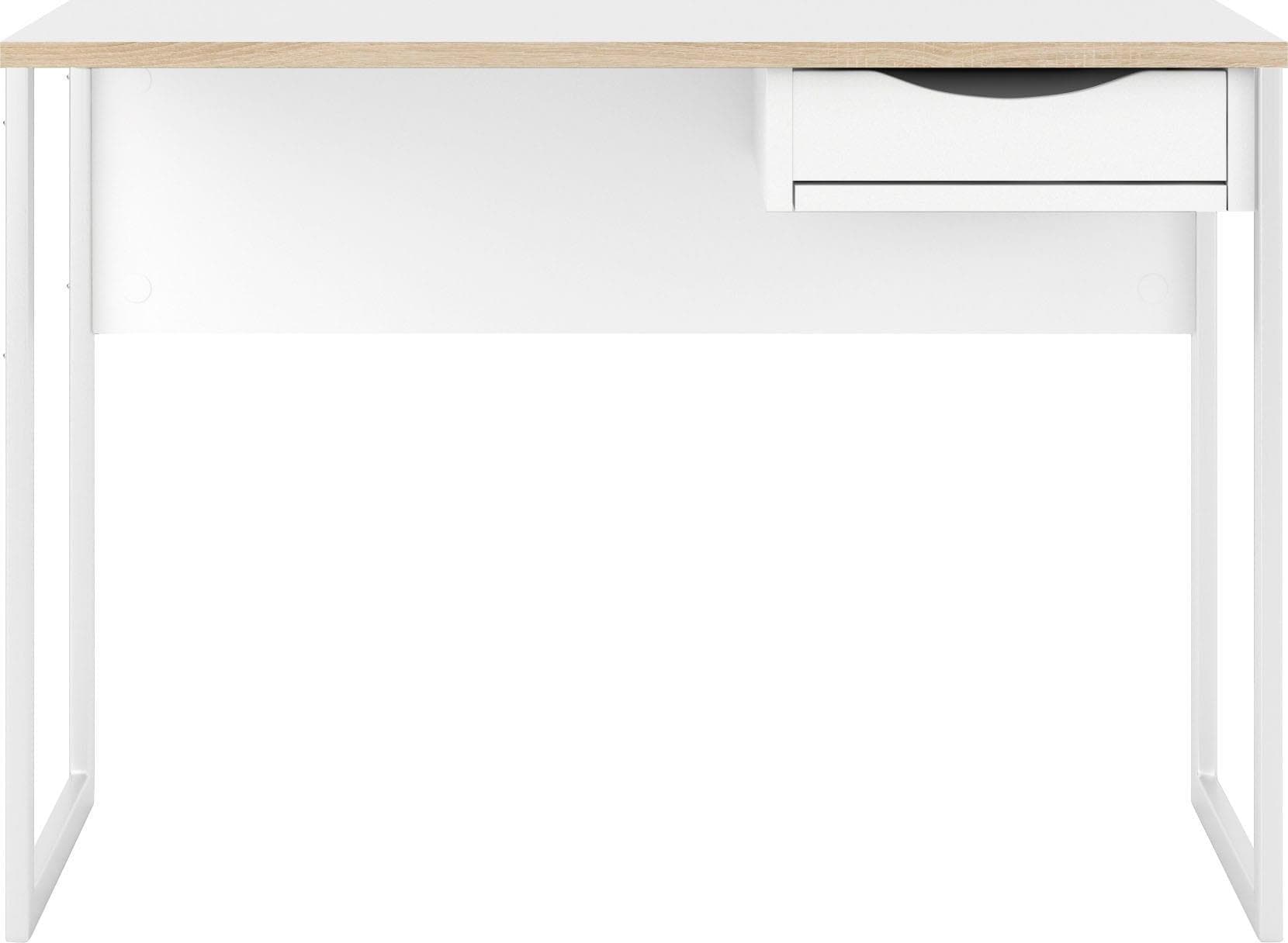 Zeitloser Schreibtisch aus Holz in verschiedenen Farben