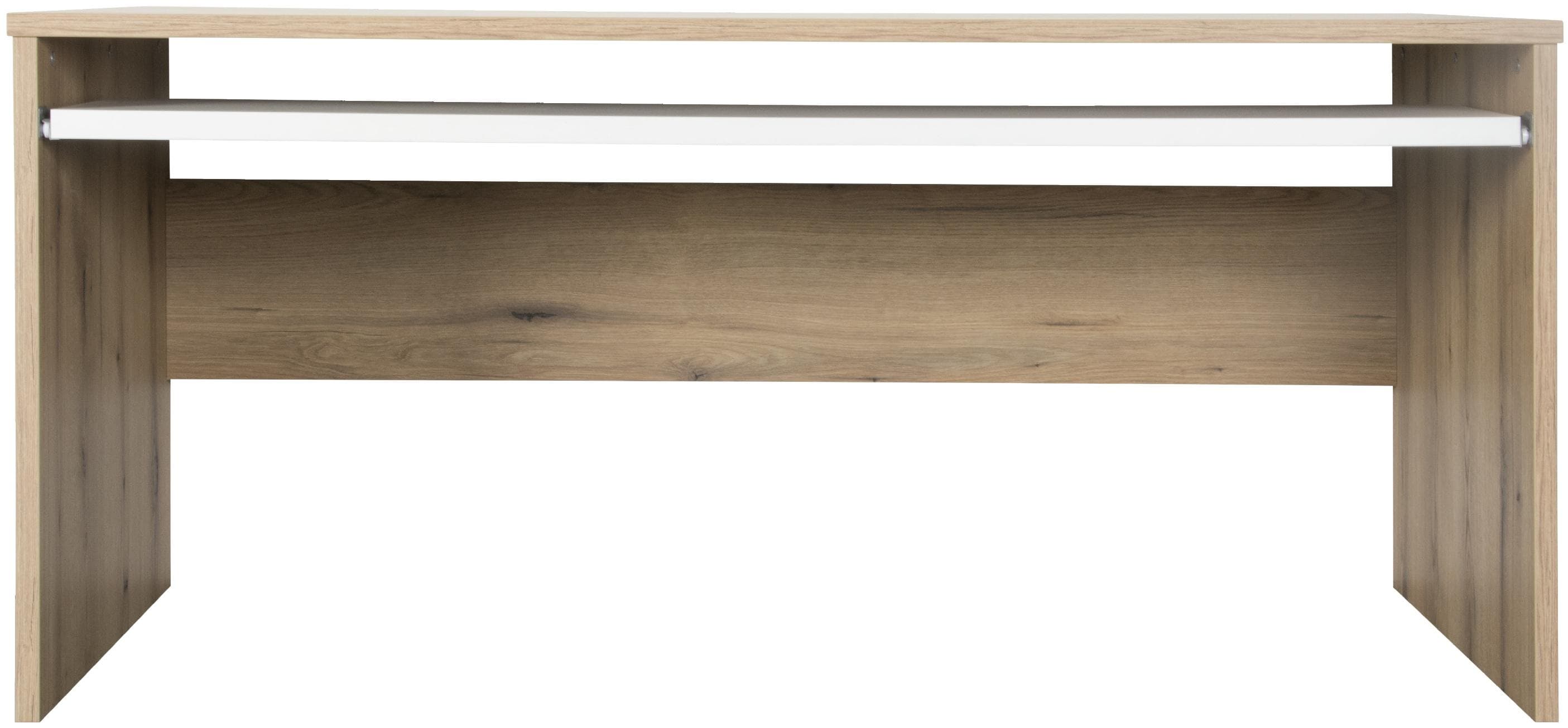 VOGL Möbelfabrik Schreibtisch Barrie 2-farbig Tastaturauszug