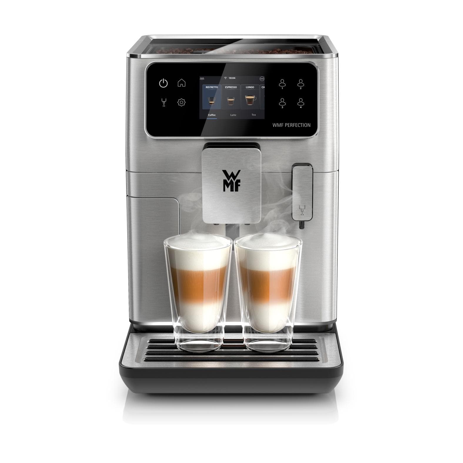 WMF Kaffeevollautomat Perfection 640 CP812D10 Schwarz/Edelstahl