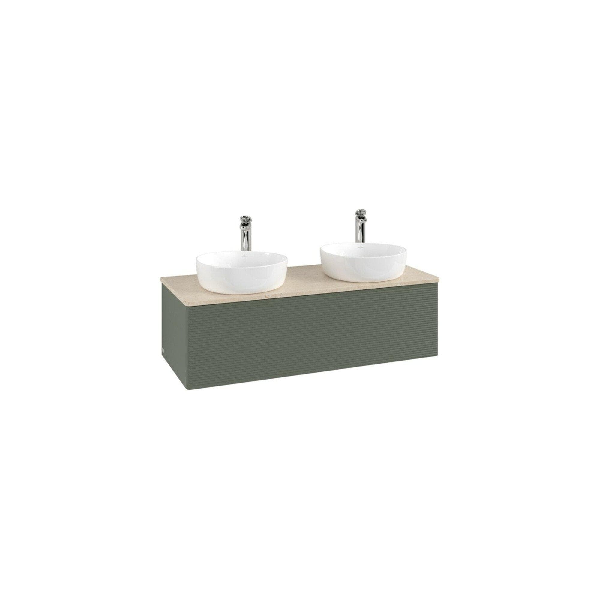 Villeroy & Boch Antao Waschtisch-Unterschrank Leaf Green Wandhängend
