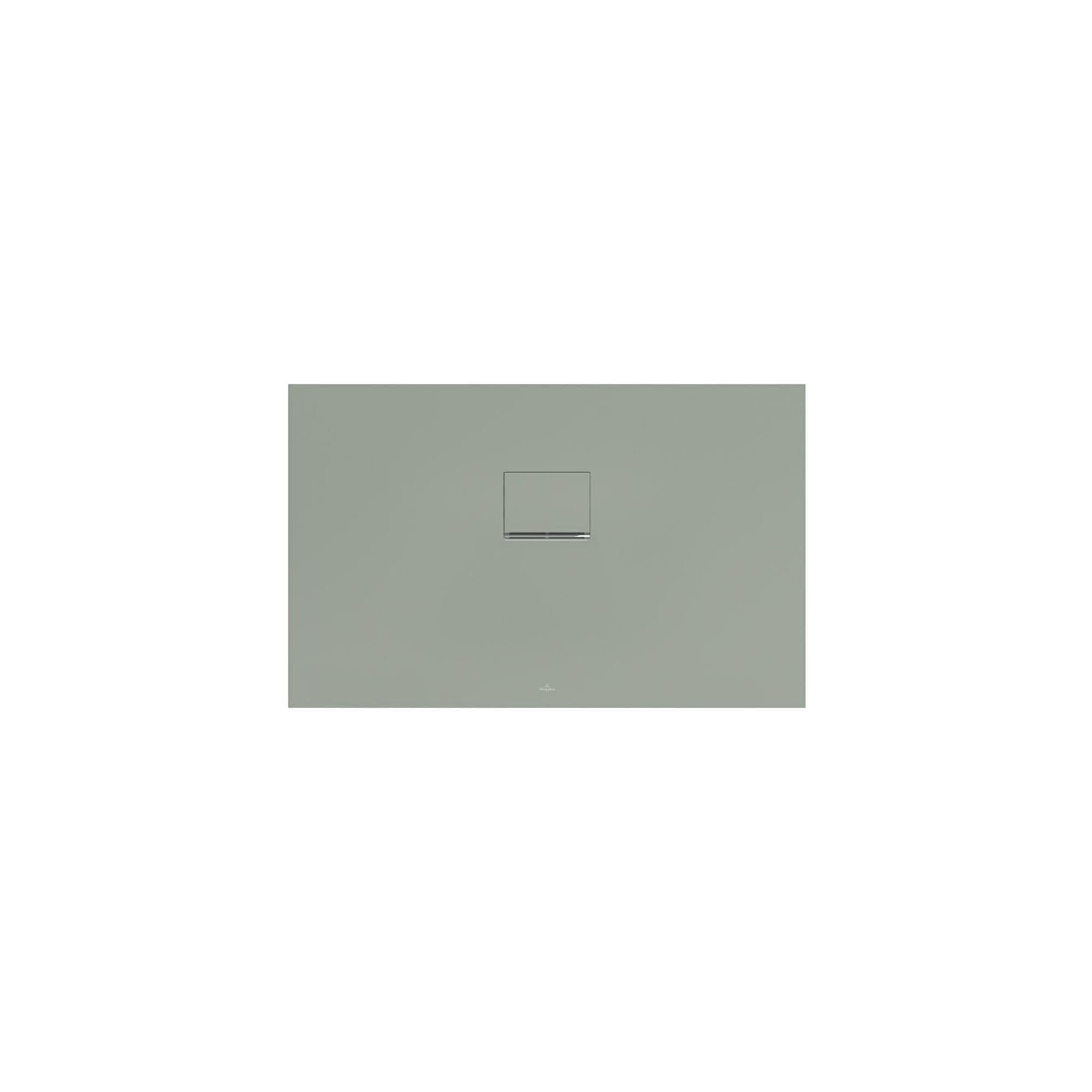 Villeroy & Boch Squaro Infinity Duschwanne Quaryl 1200x750x40mm Morning Green