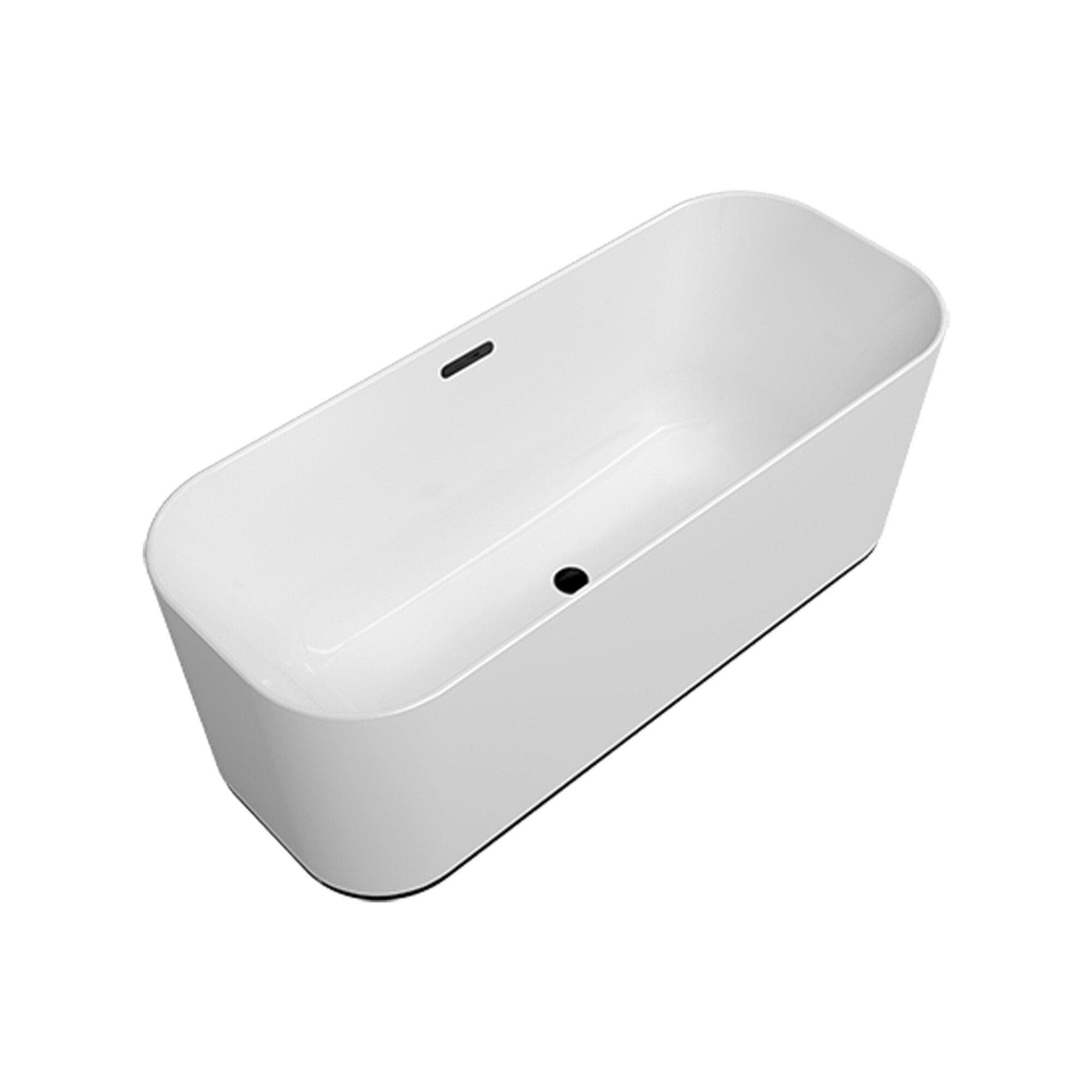 Villeroy & Boch Freistehende Badewanne Finion Weiß Alpin