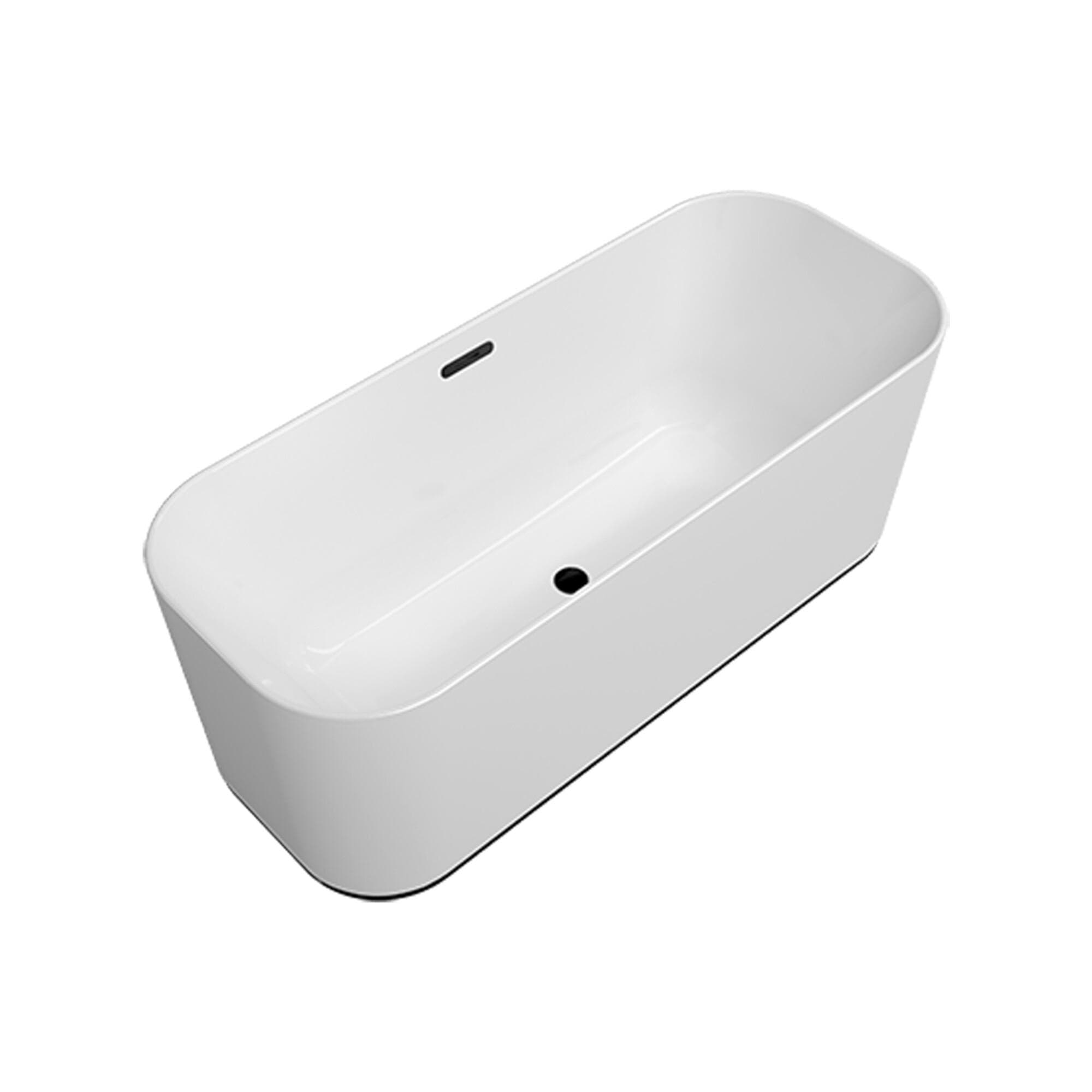 Villeroy & Boch Freistehende Badewanne Finion Weiß Alpin