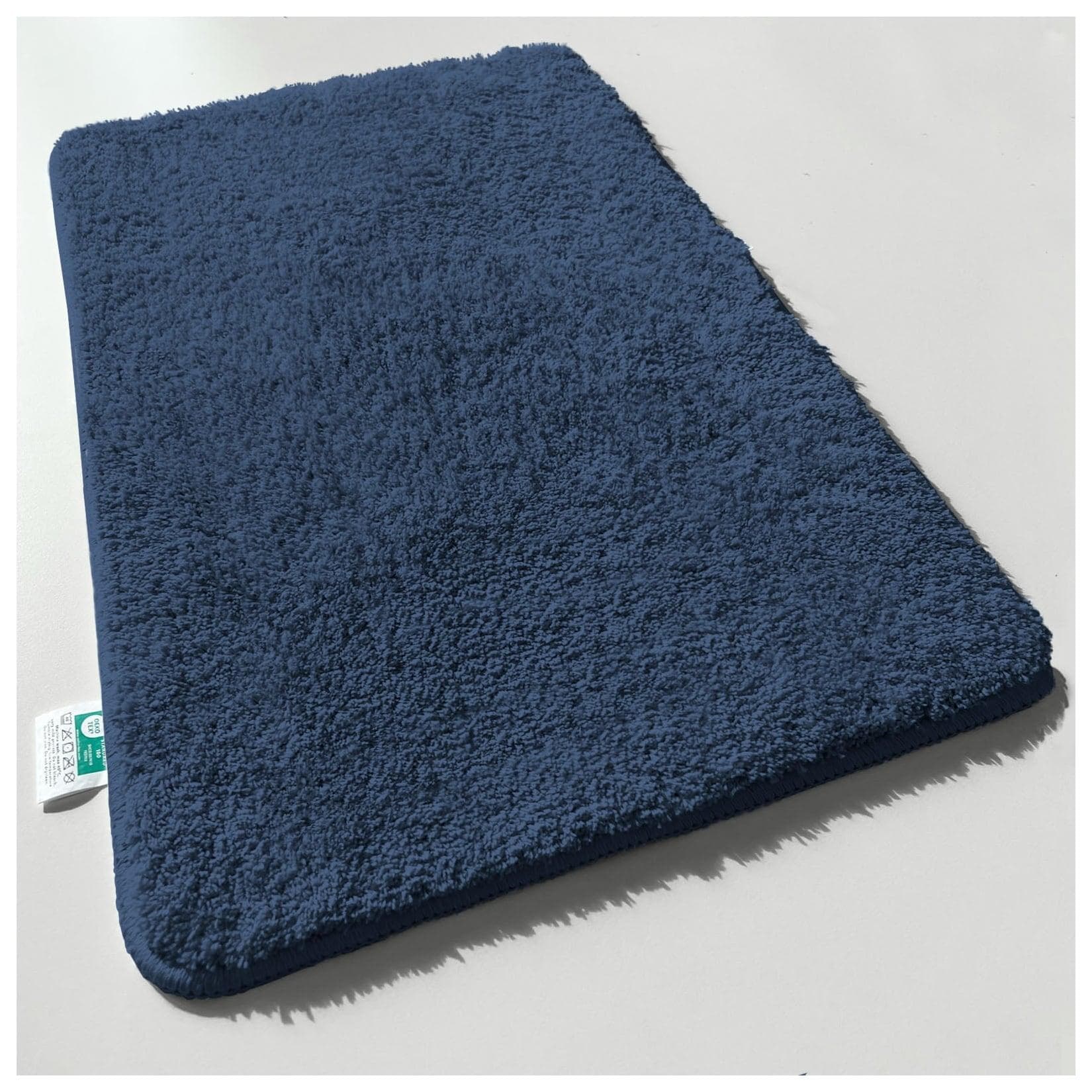 Casa Pura Badematte Sky Soft Dunkelblau Mikrofaser