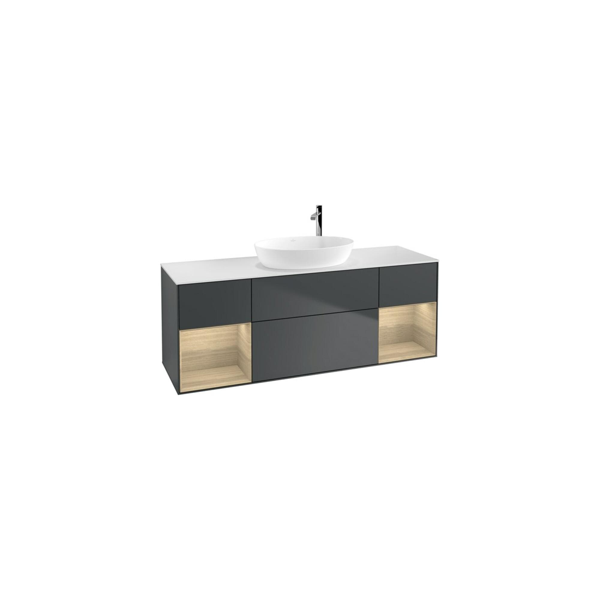 Villeroy und Boch Finion Waschtischunterschrank 160cm mit LED-Beleuchtung