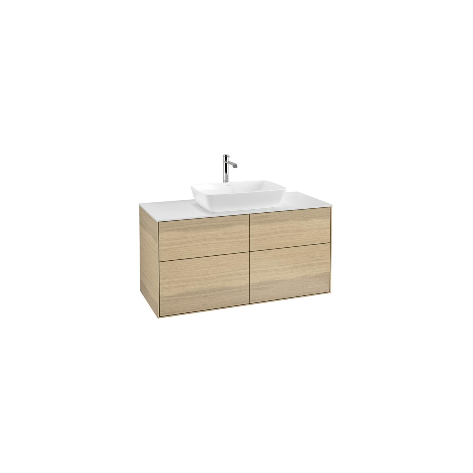 Villeroy und Boch Finion Waschtischunterschrank 120x60,3cm Emotion Oak Veneer