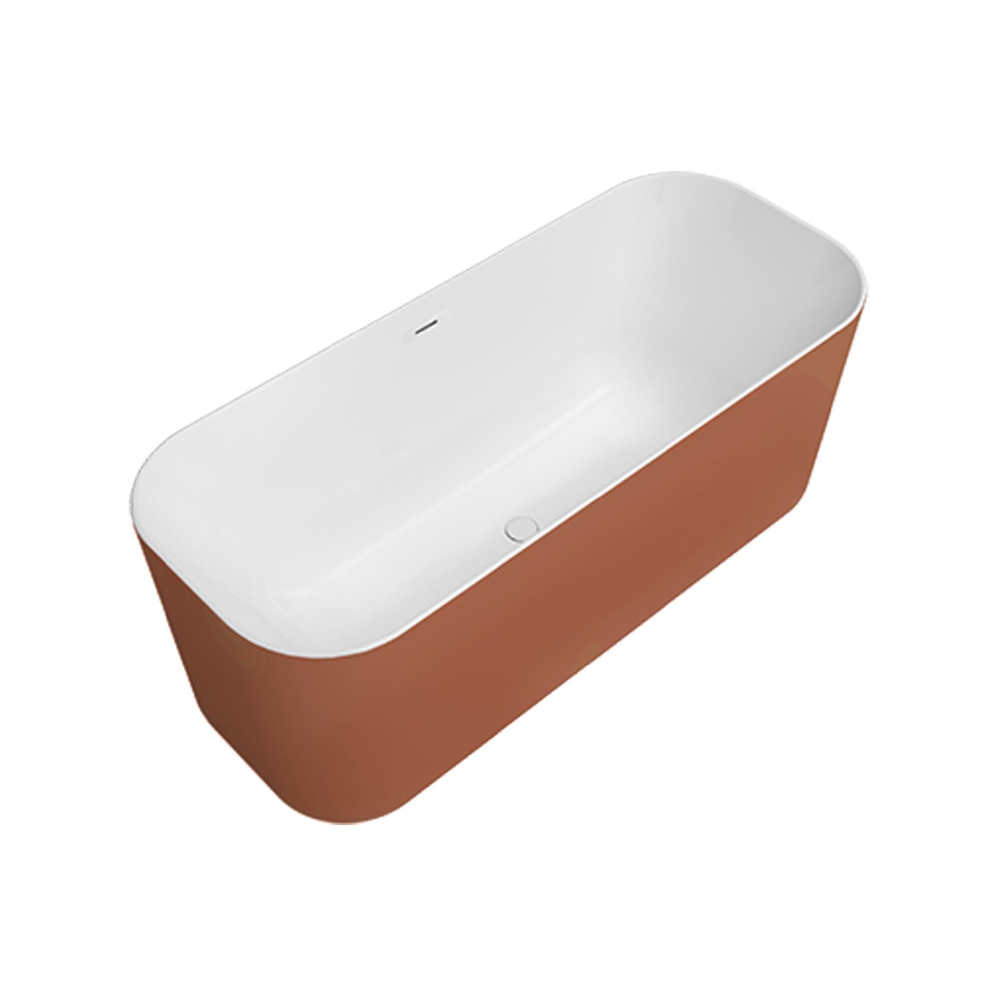 Villeroy & Boch Freistehende Badewanne Finion 1700x700x620mm Weiß ColourOnDemand