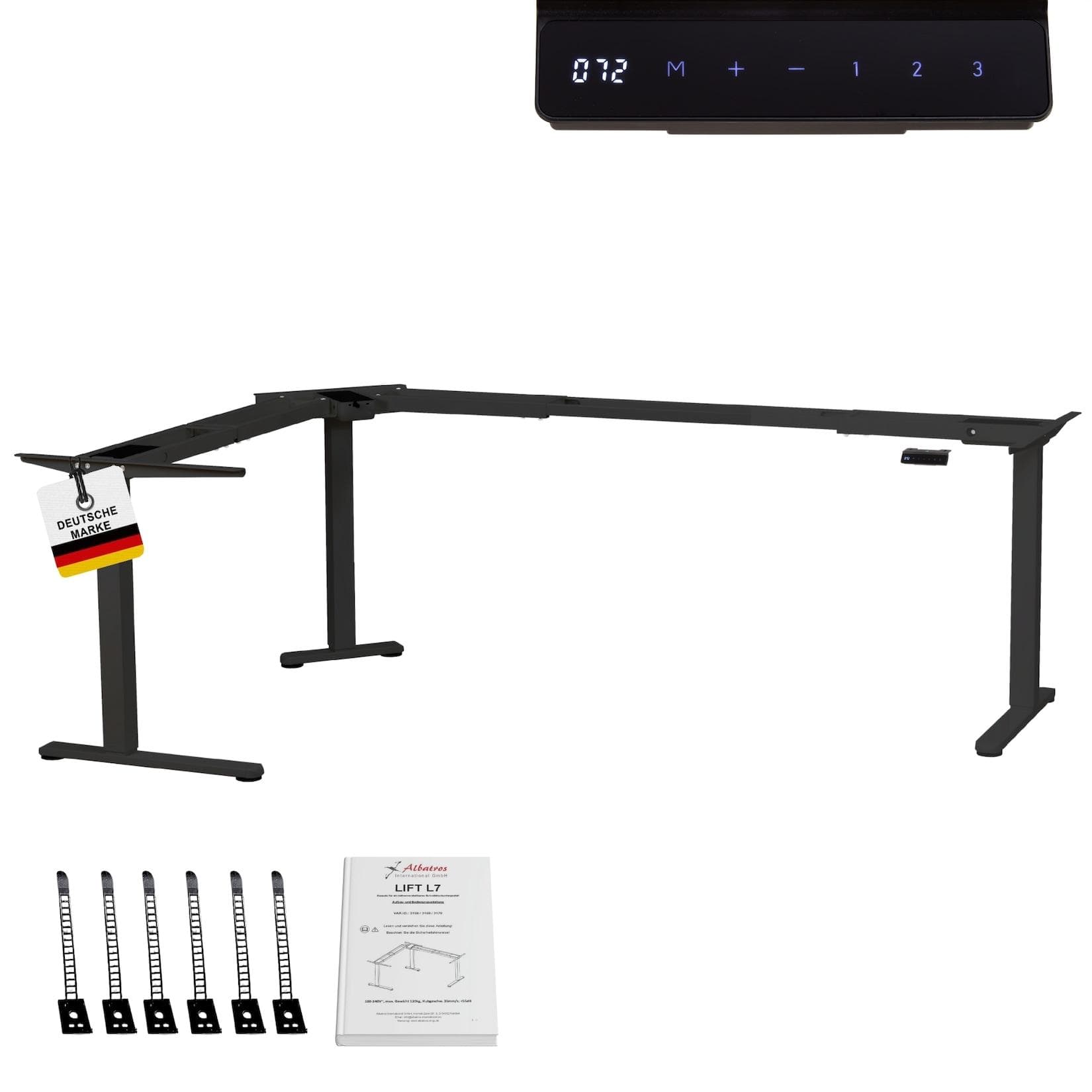 Albatros LIFT L7B Elektrisches Tischgestell Winkel Memory