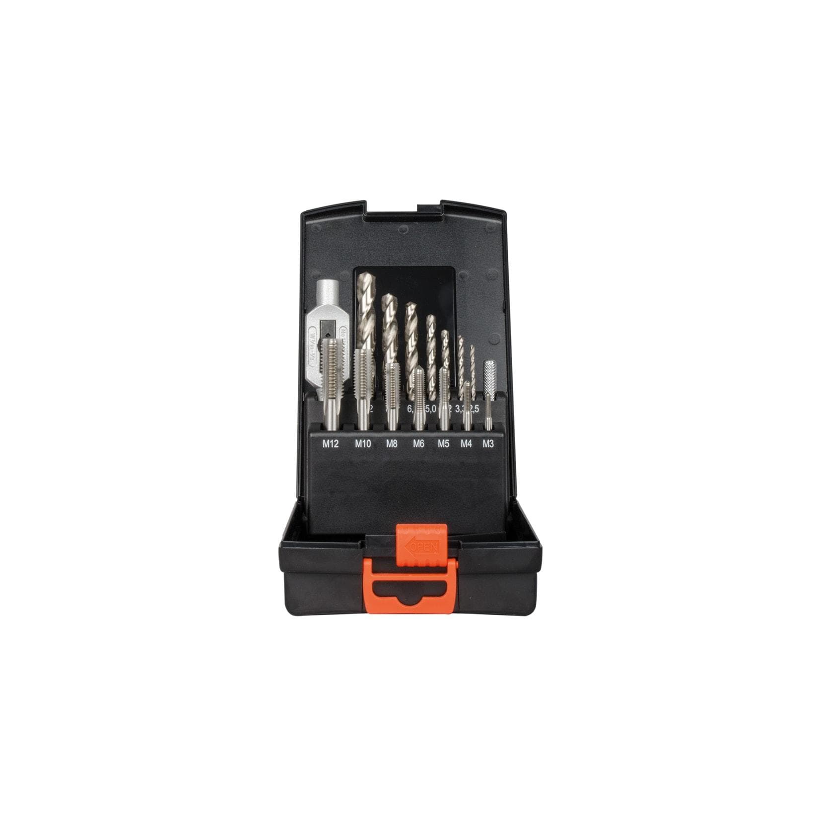 Projahn Kombination Gewindesätze (15-tlg. Einschnitt-Gewindebohrer) 99989