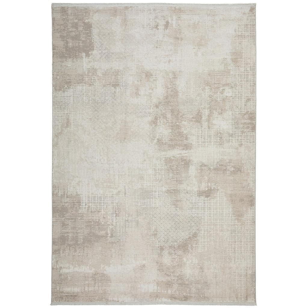 Dieter Knoll Vintage-Teppich Creme Textil Abstraktes 160x230 cm