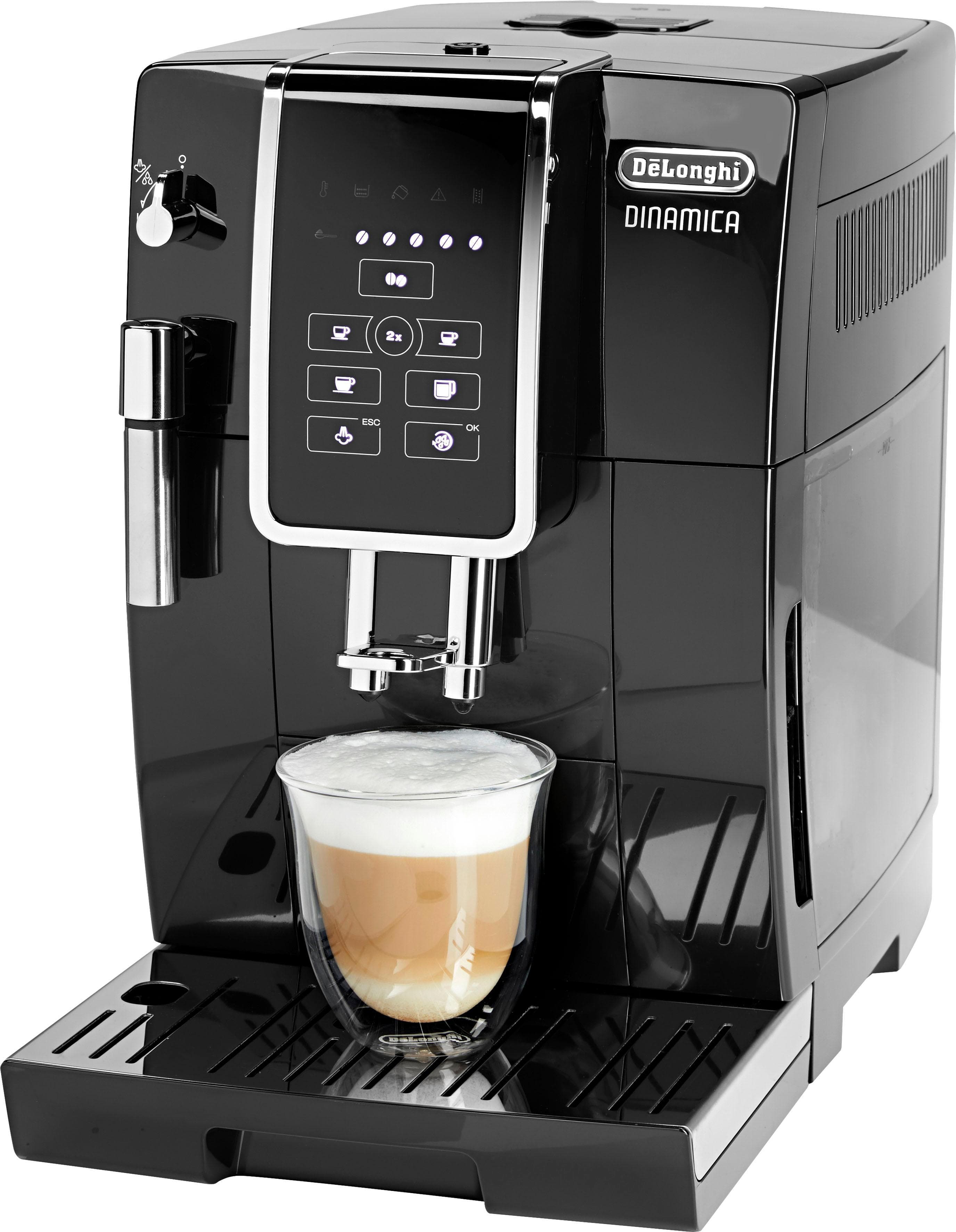 De'Longhi Kaffeevollautomat Dinamica ECAM358.15.B - Schwarz