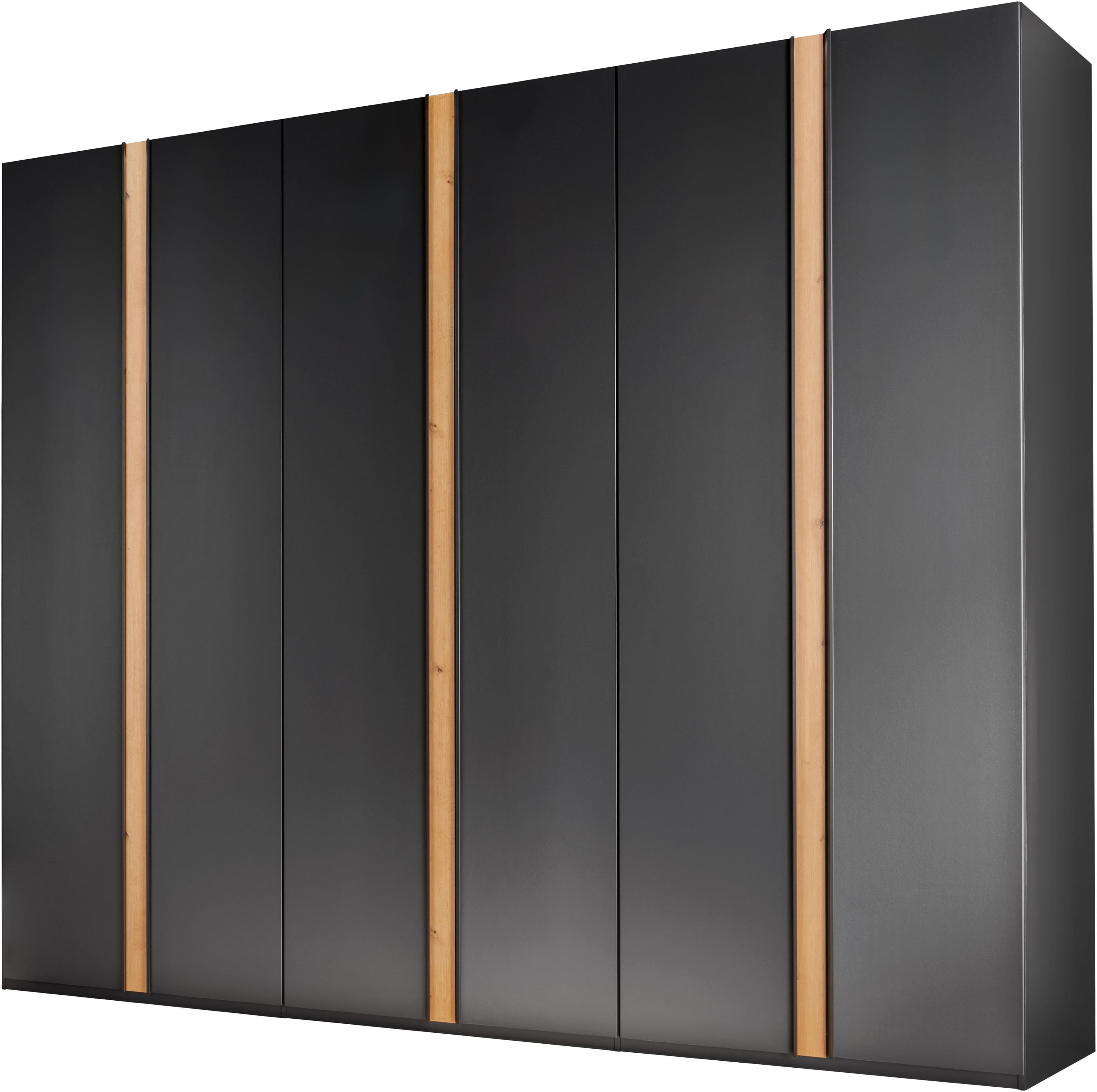 WIEMANN Drehtürenschrank Lagos: Stabile Holzwerkstoff, Metallgriffe